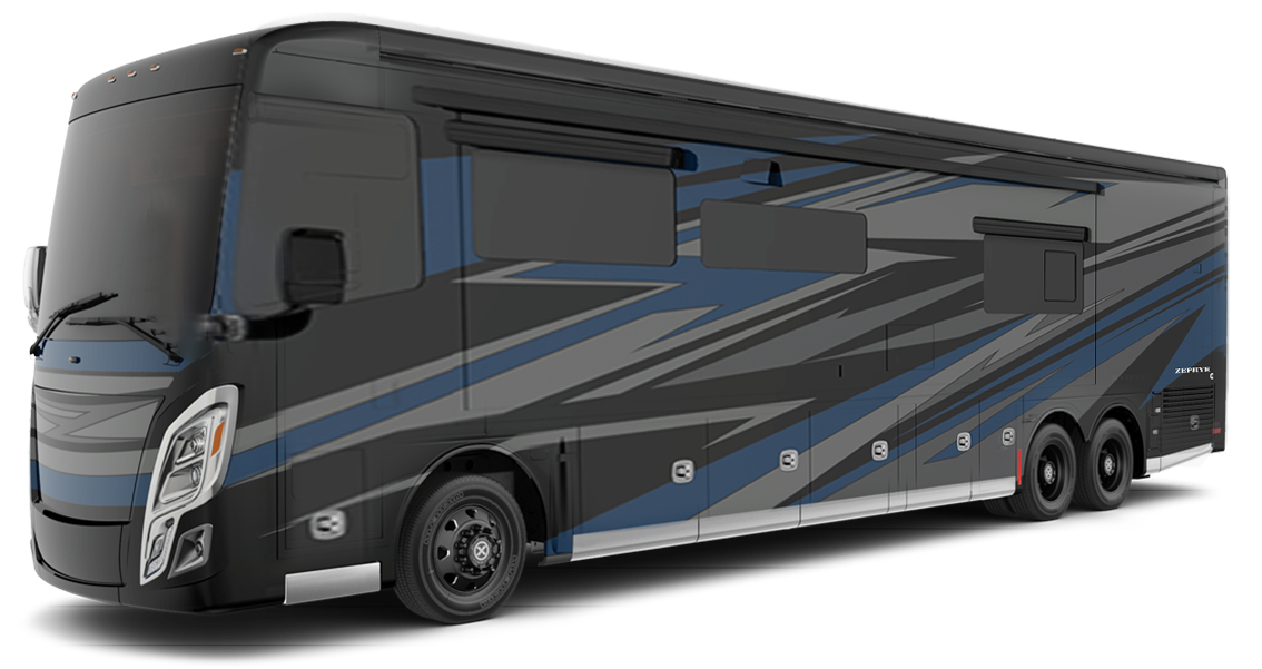 2026 Tiffin Zephyr with Midnight Paint
