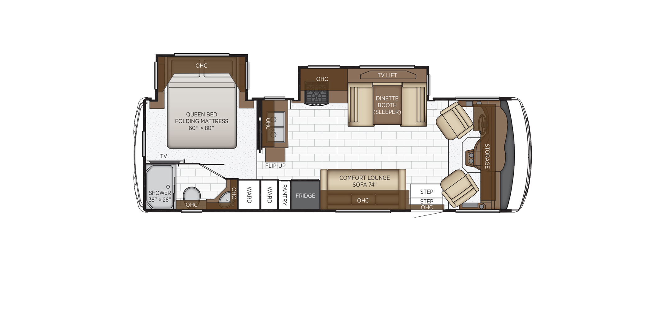 Bay Star Sport Floor Plan 2813