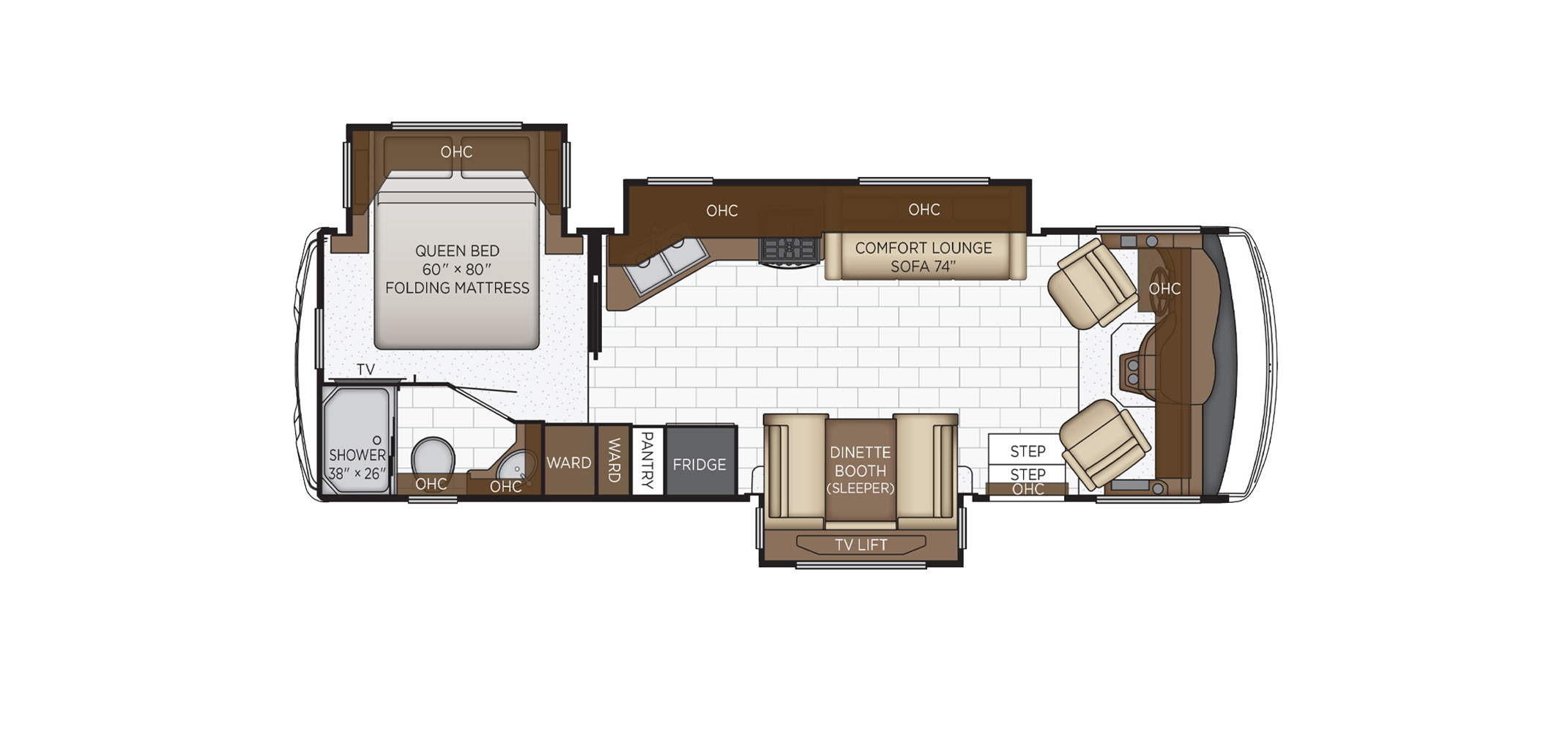 Bay Star Sport Floor Plan 2905