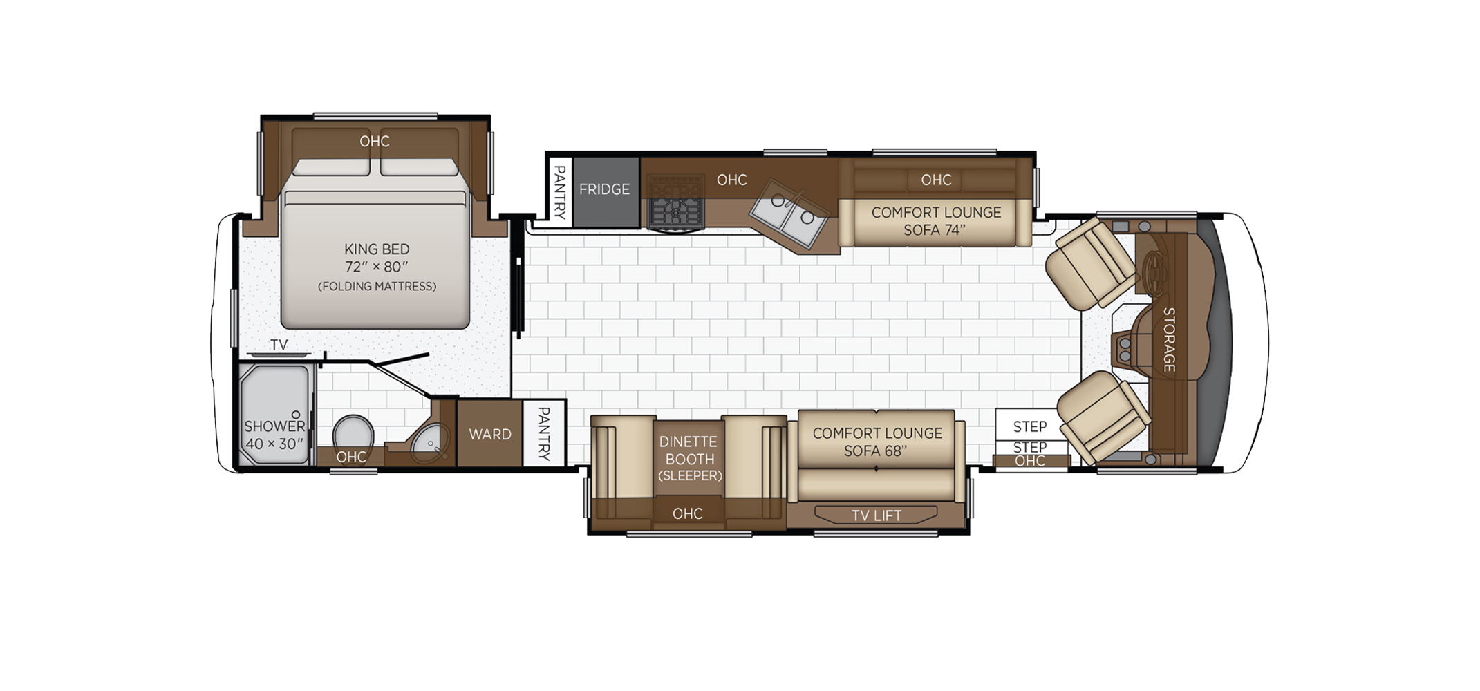 Bay Star Sport Floor Plan 3316