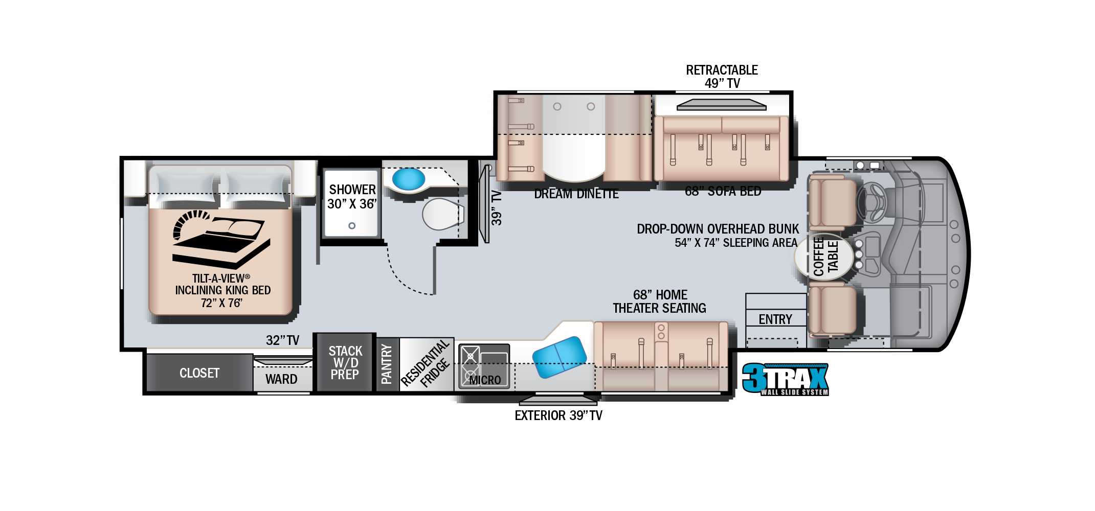 Challenger Floor Plan 35MQ