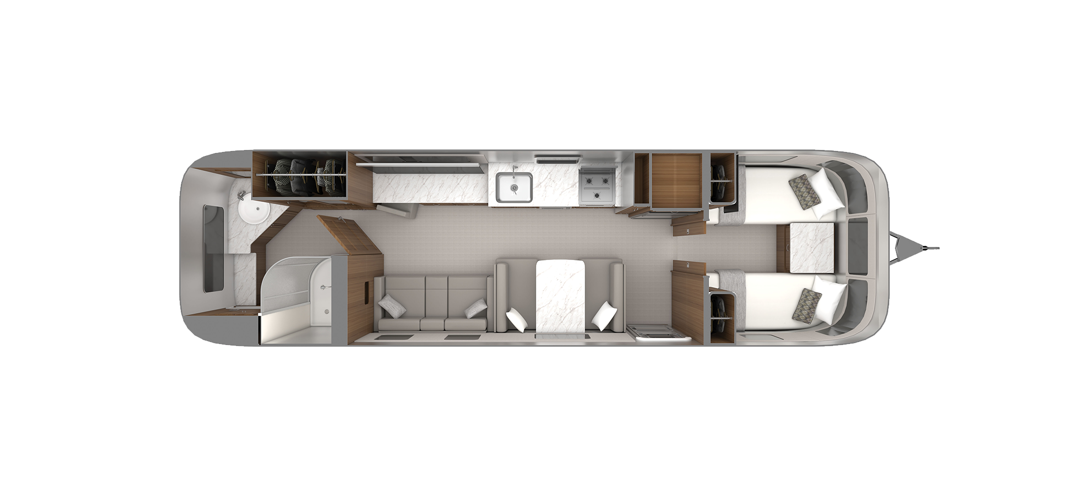 Classic Floor Plan 33FB Twin