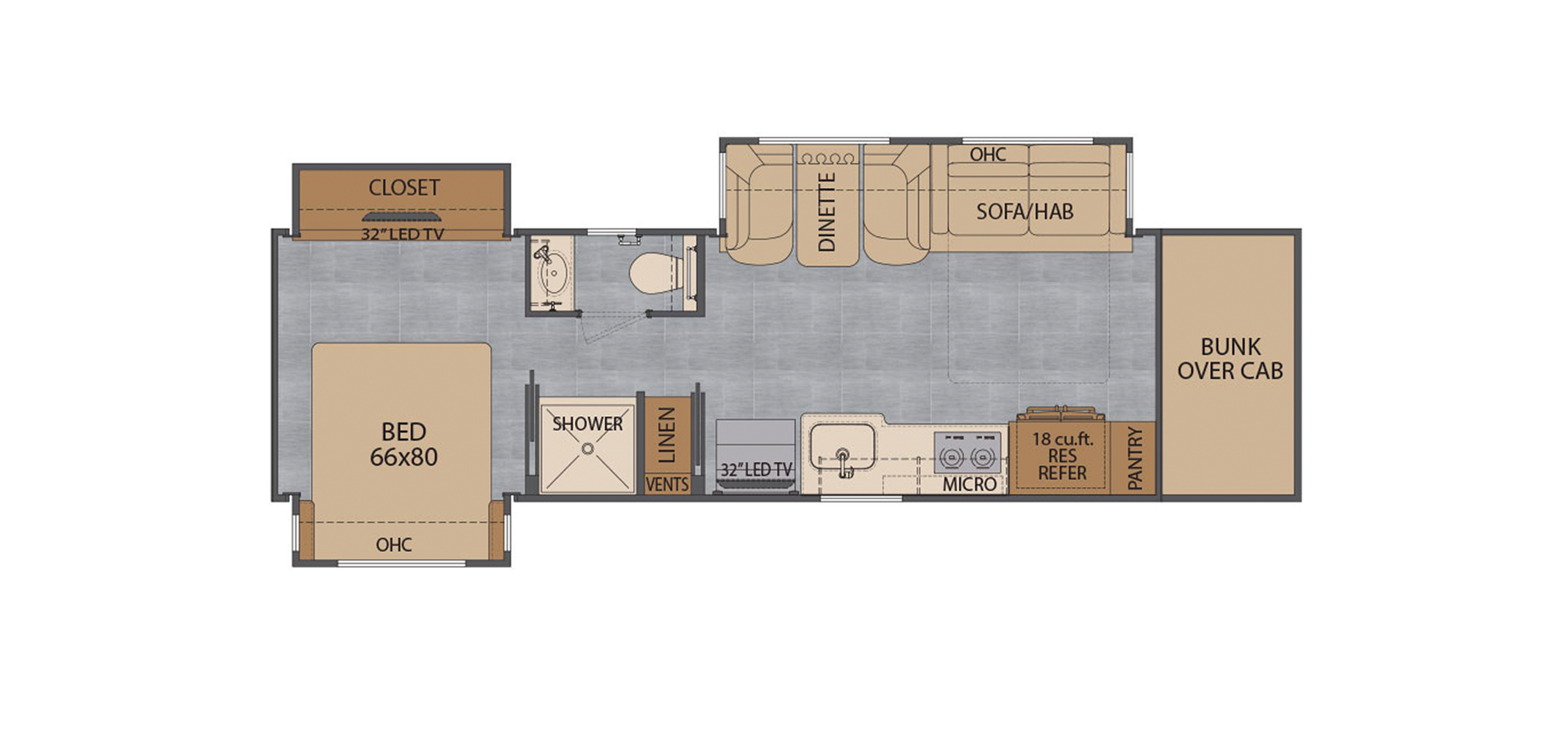 Classic 37CTS Floor Plan