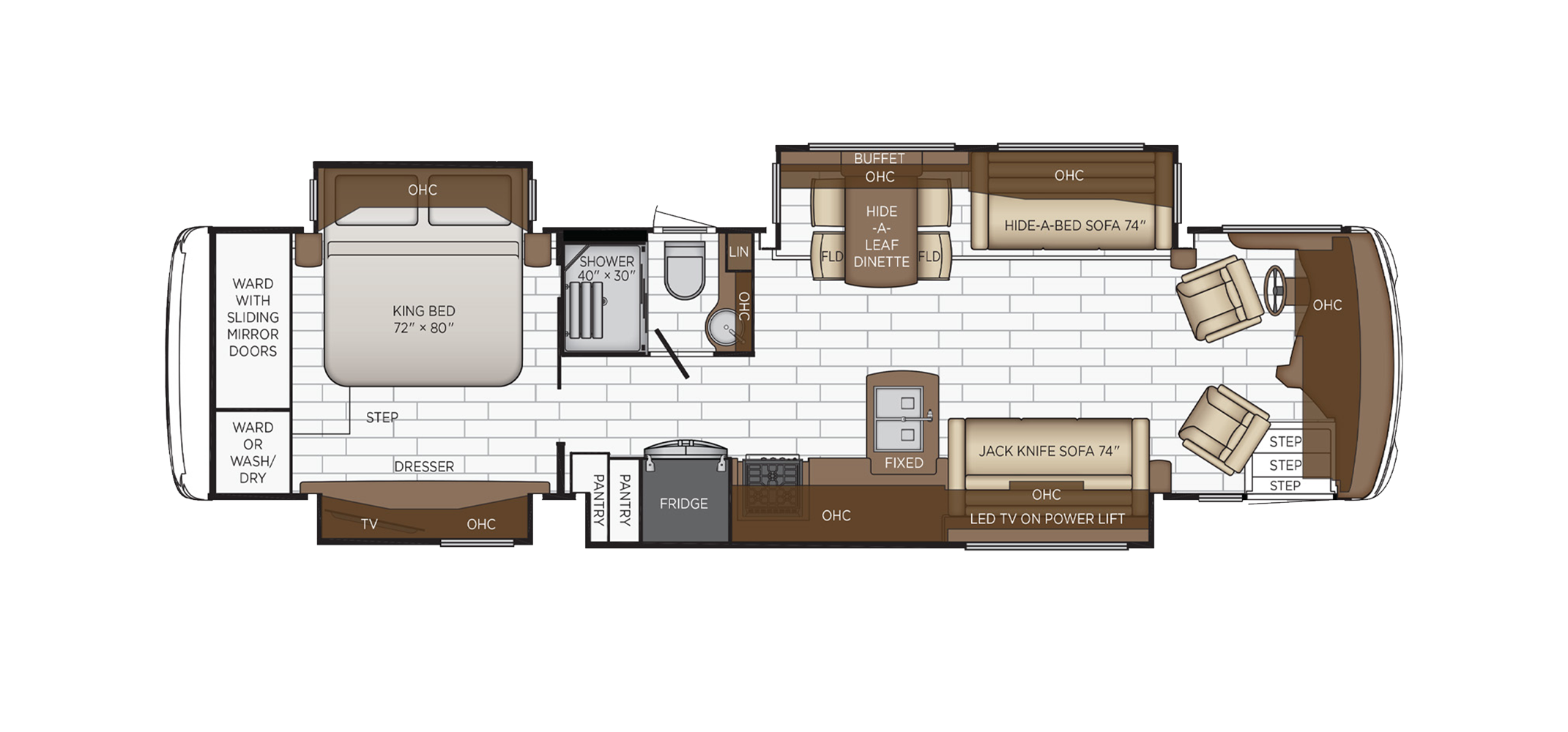 Dutch Star Floor Plan 3717