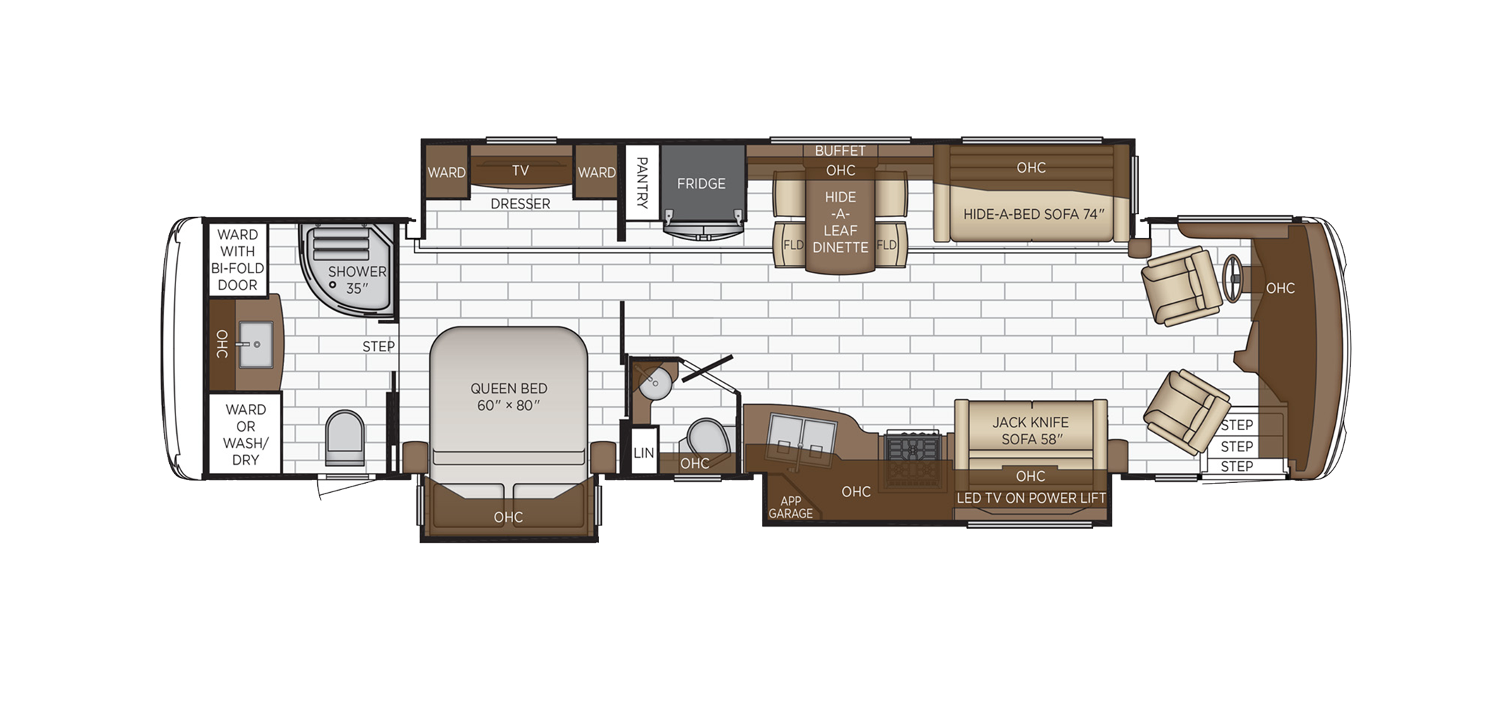 Dutch Star Floor Plan 3736