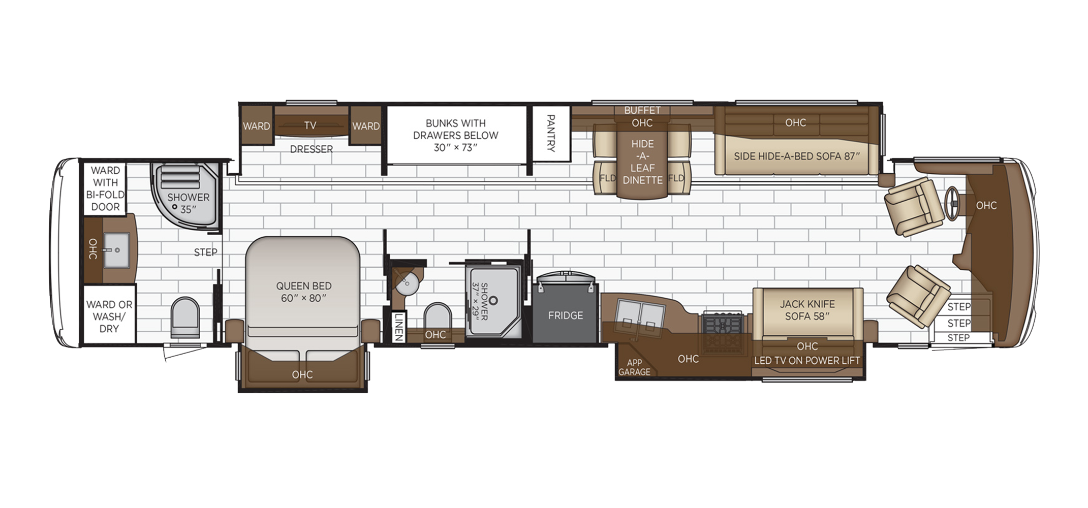 Dutch Star Floor Plan 4310