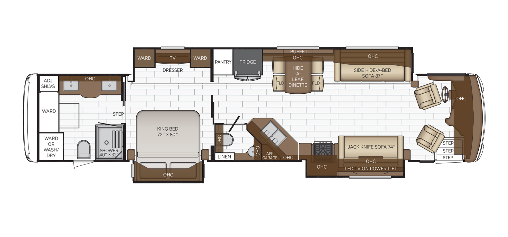 Dutch Star Floor Plan 4328