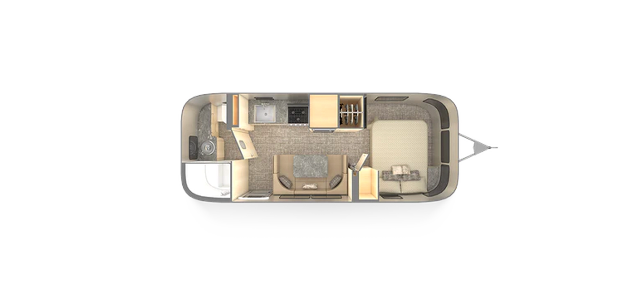 Flying Cloud 23FB Floor Plan