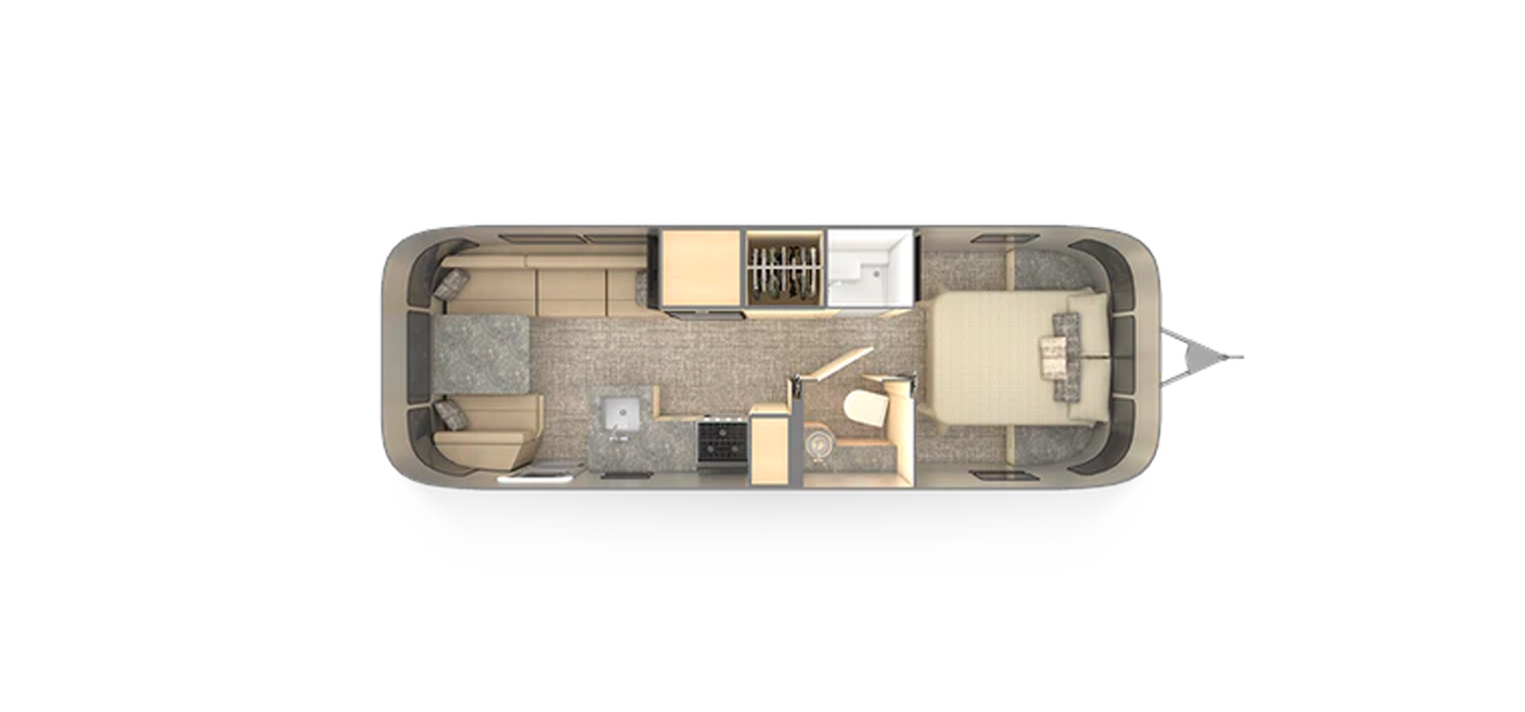 Flying Cloud 27FB Floor Plan