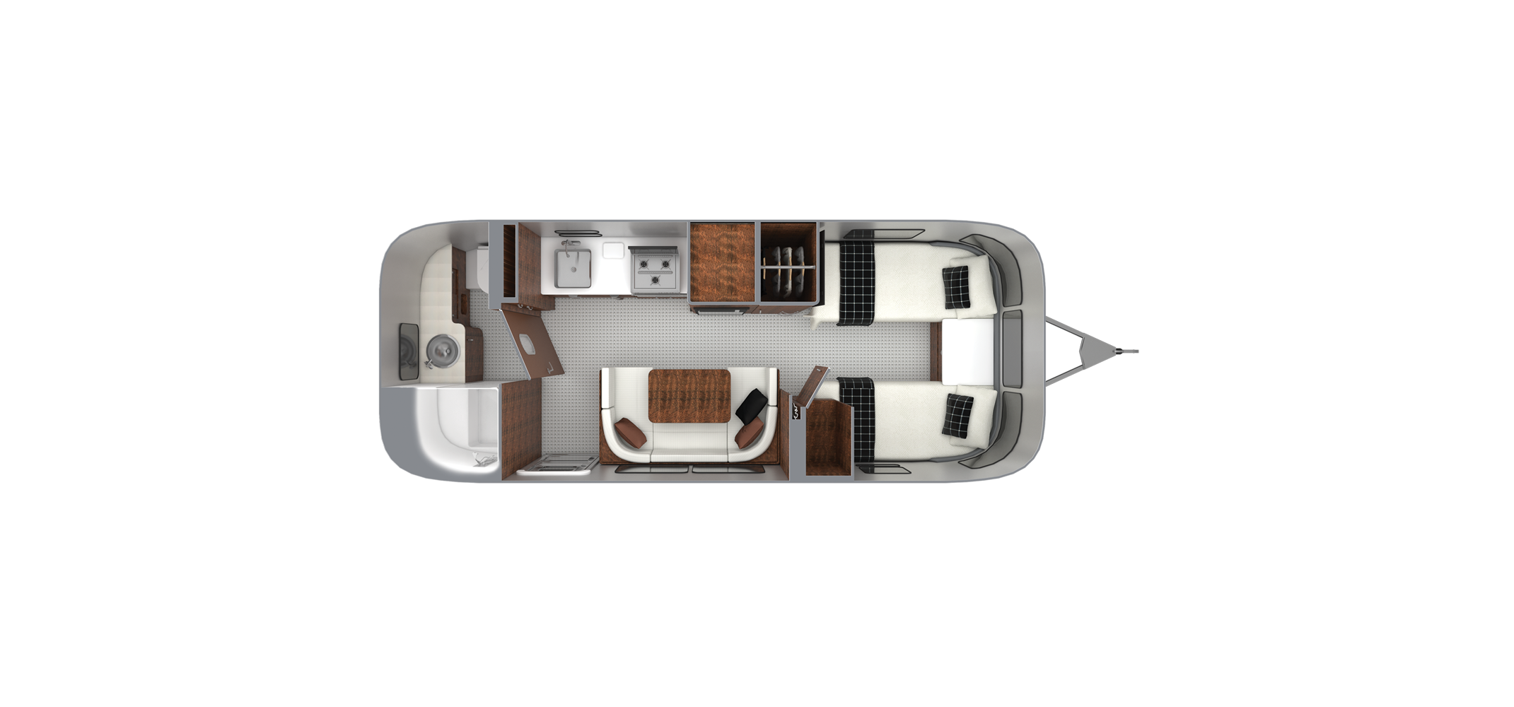 Globetrotter Floor Plan 23FB Twin