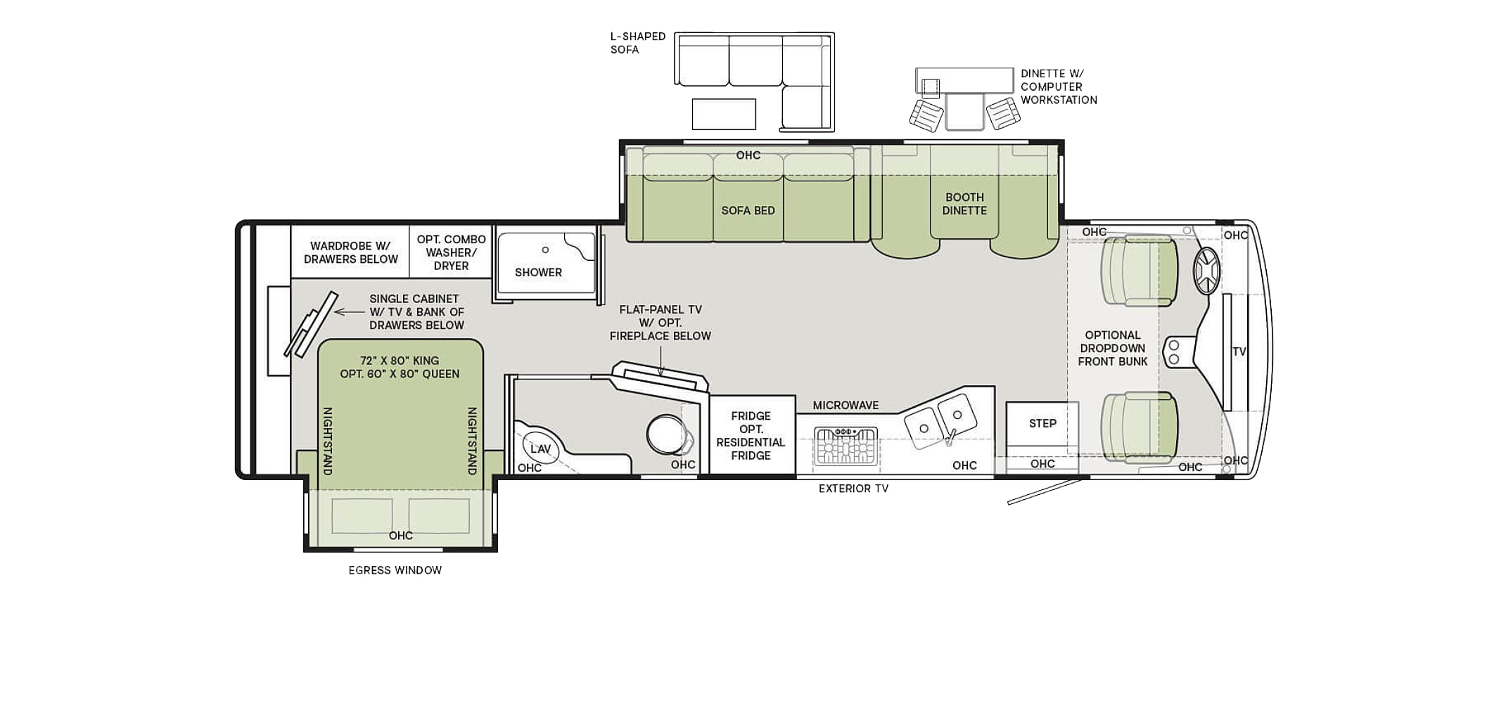 Open Road Floor Plan 32 SA