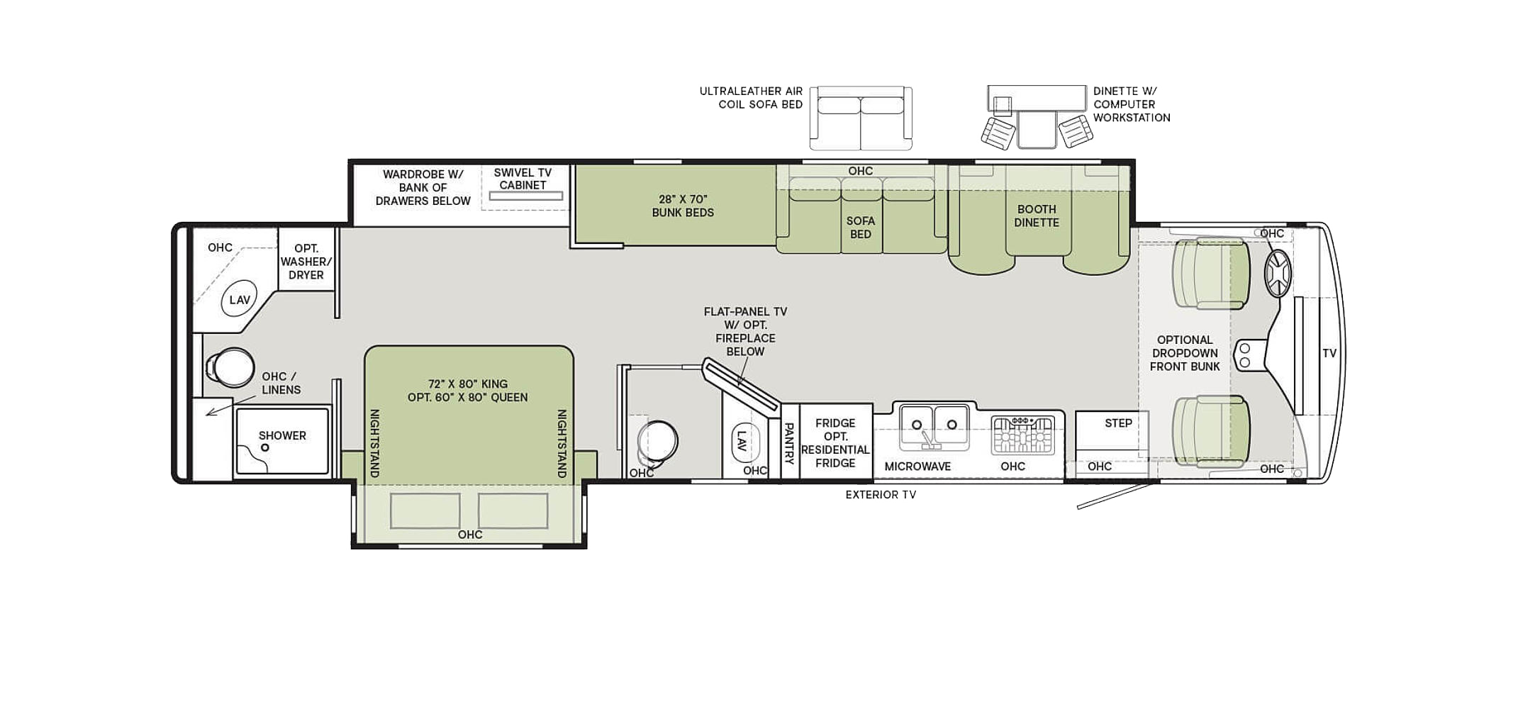 Open Road Floor Plan 36 UA