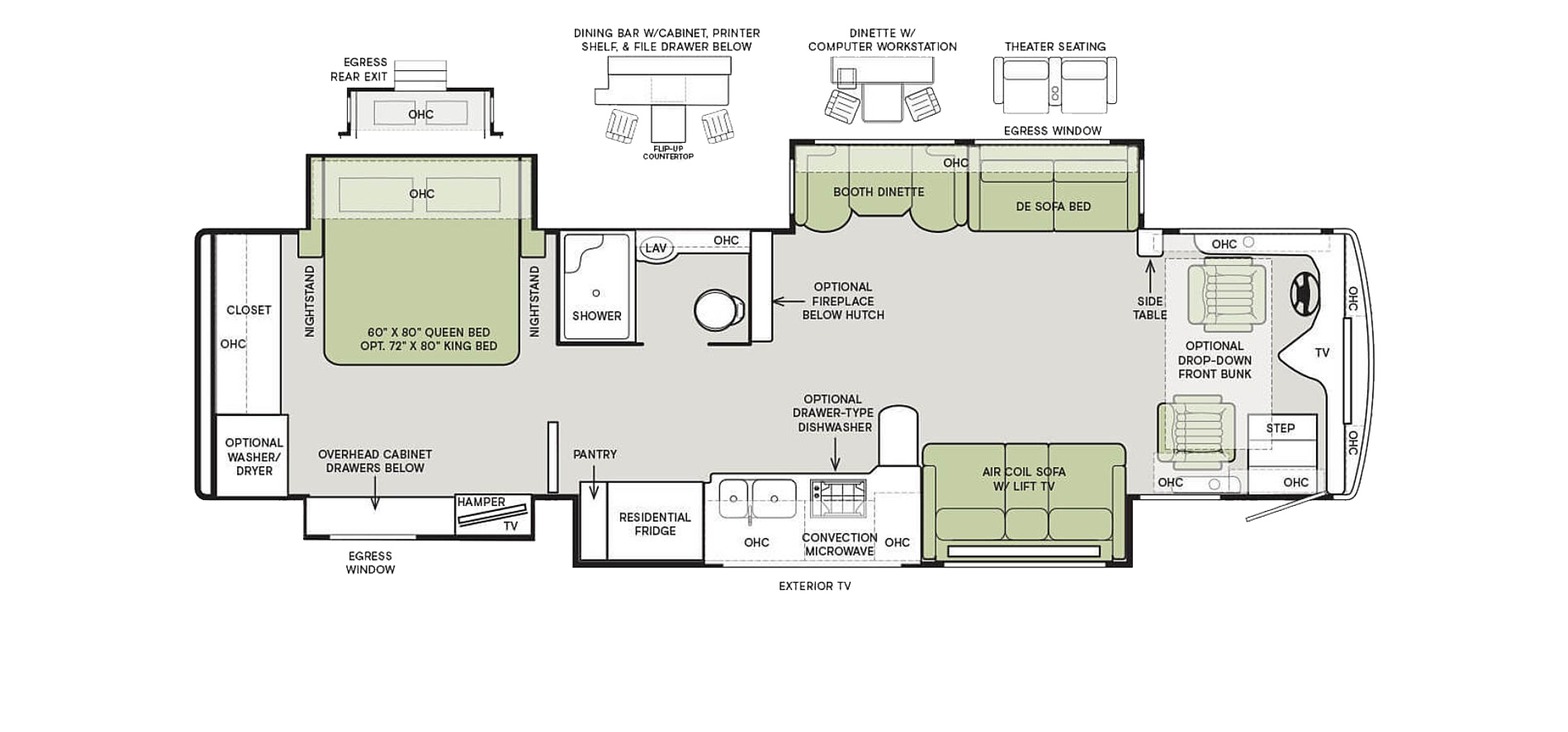 Phaeton Floor Plan 36 SH