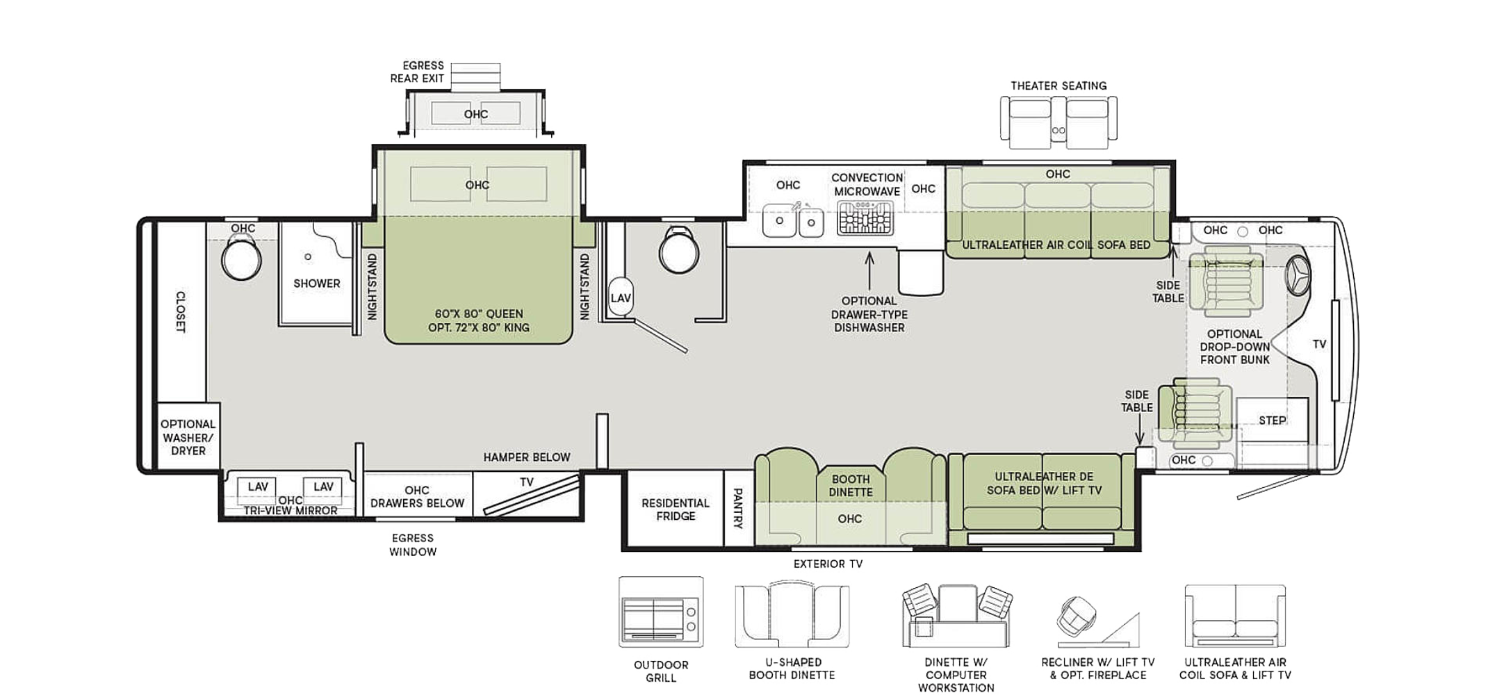 Phaeton Floor Plan 40 IH