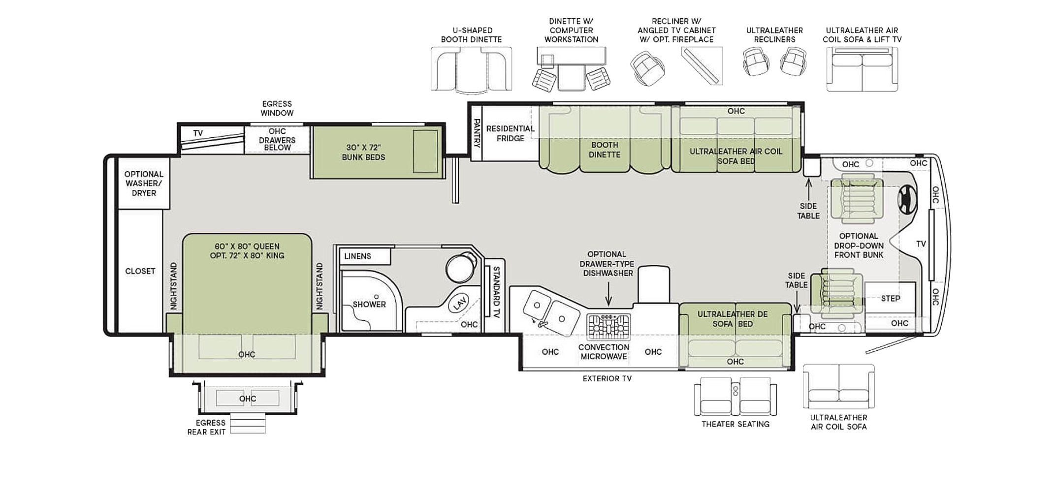 Phaeton Floor Plan 40 QKH