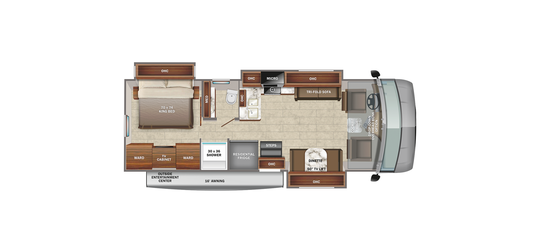 Precept 31UL Floor Plan