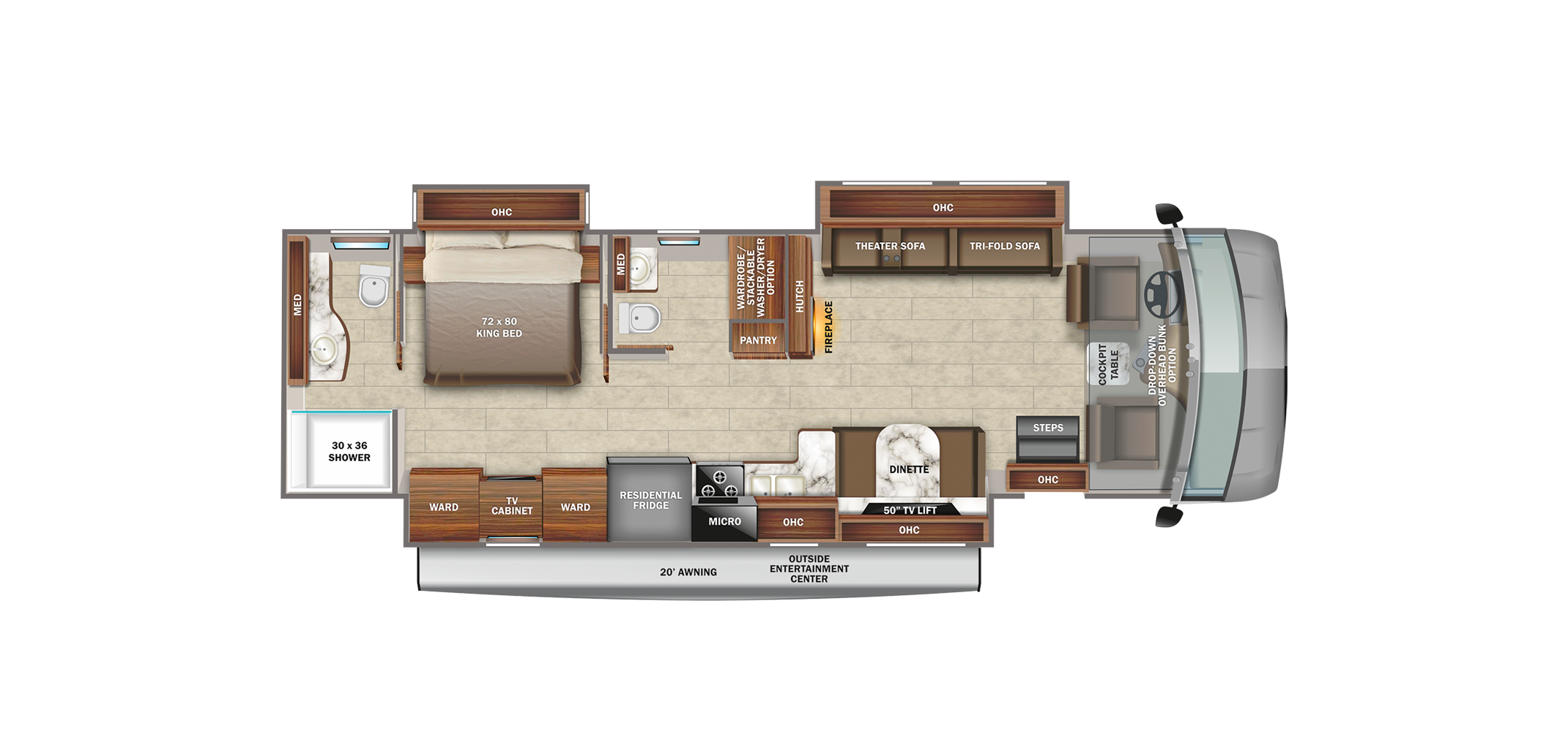 Precept 36C Floor Plan