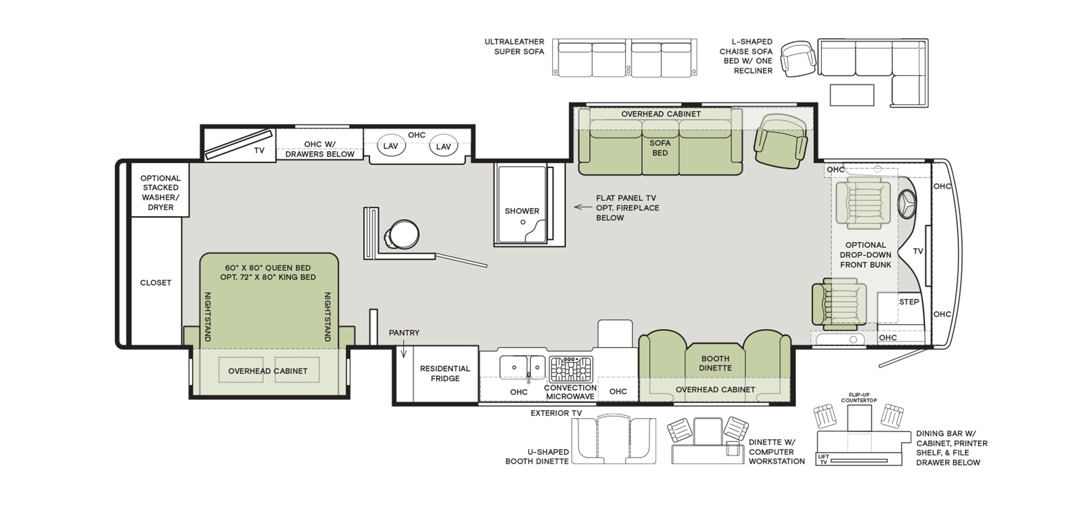 Allegro RED 360 37PA Floor Plan