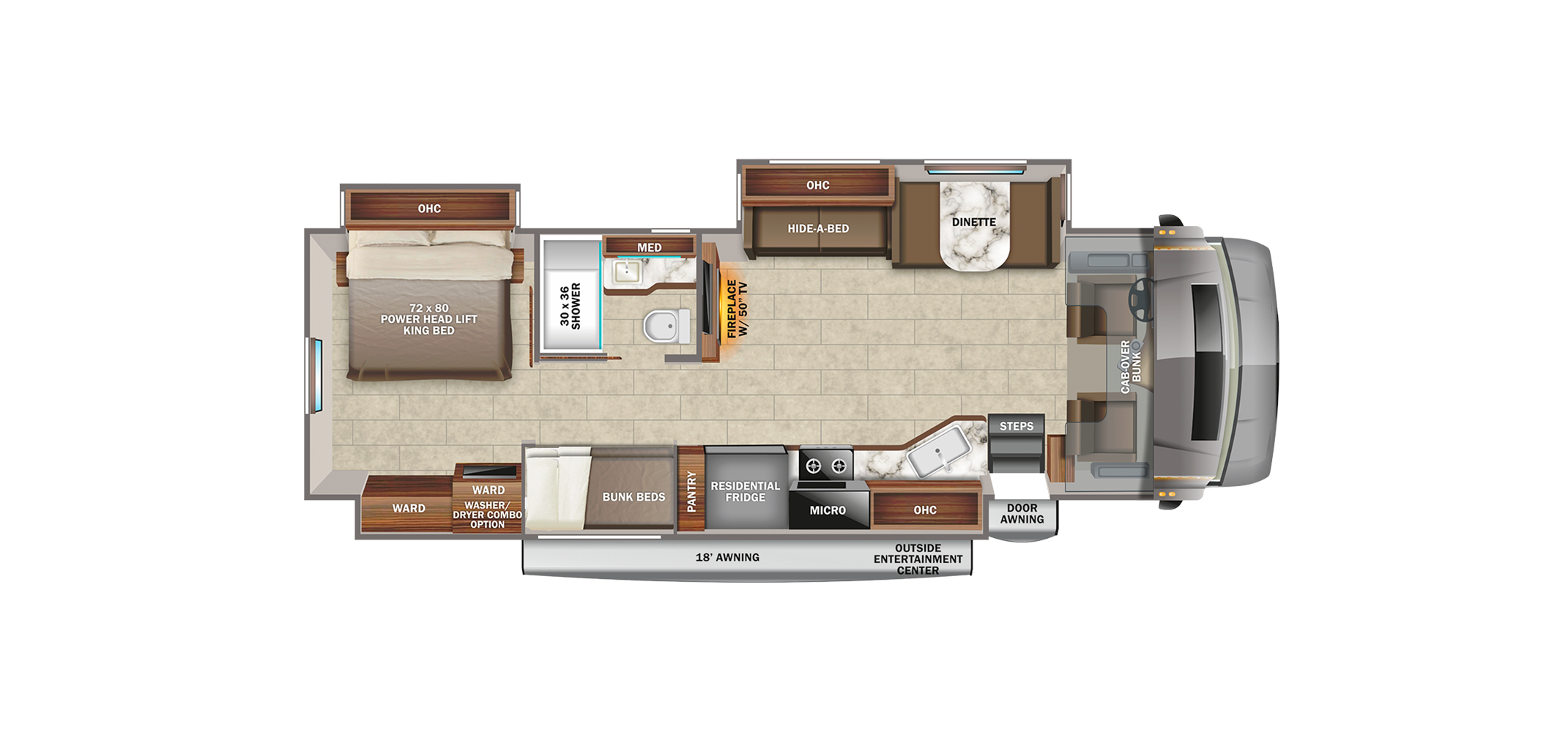 Seneca 37L Floor Plan