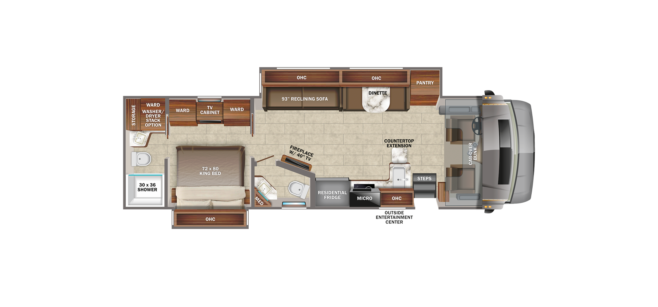 Seneca Prestige 37K Floor Plan