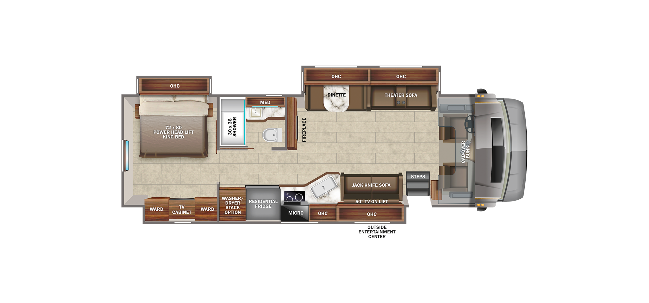 Seneca Prestige 37M Floor Plan