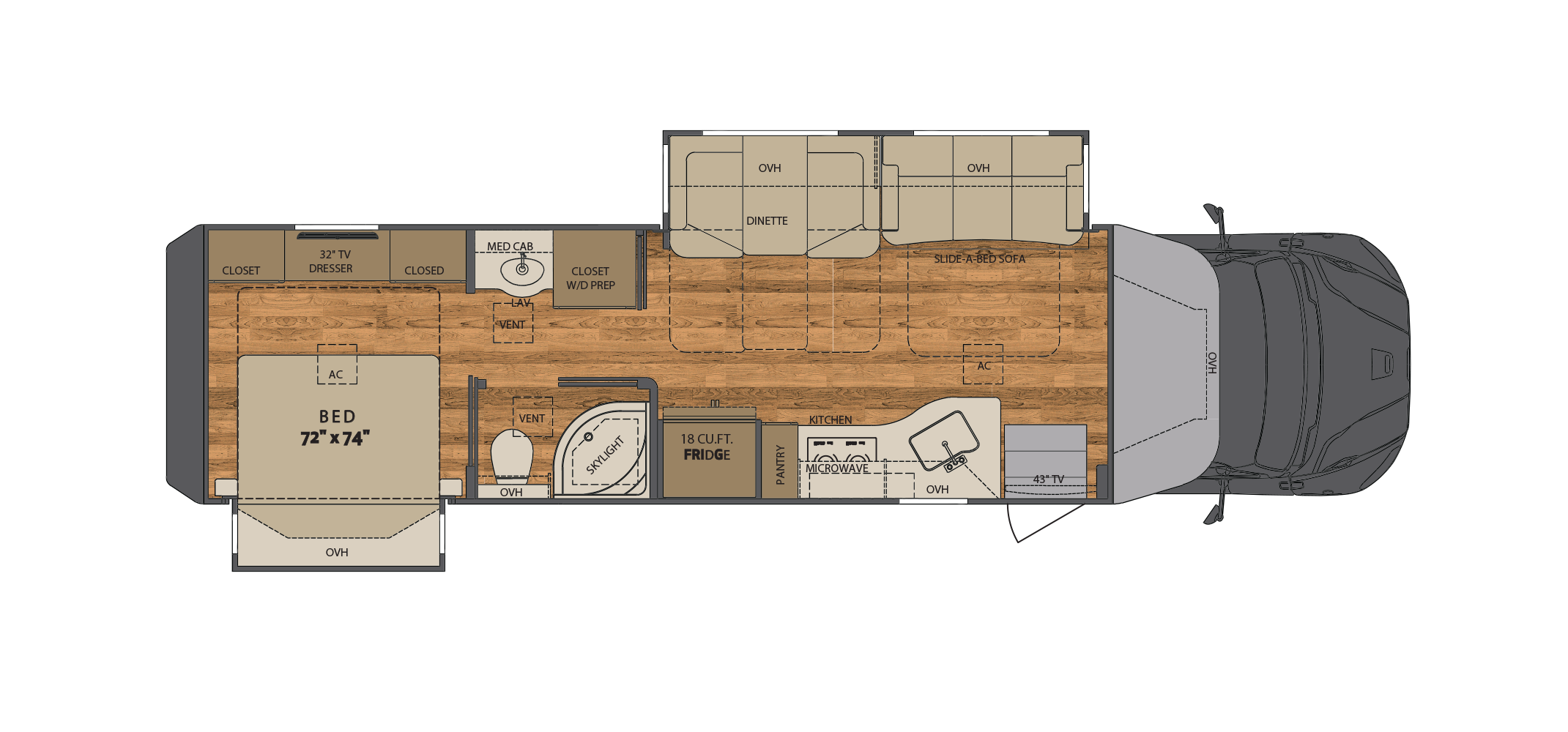 Verona Floor Plan 36VSB