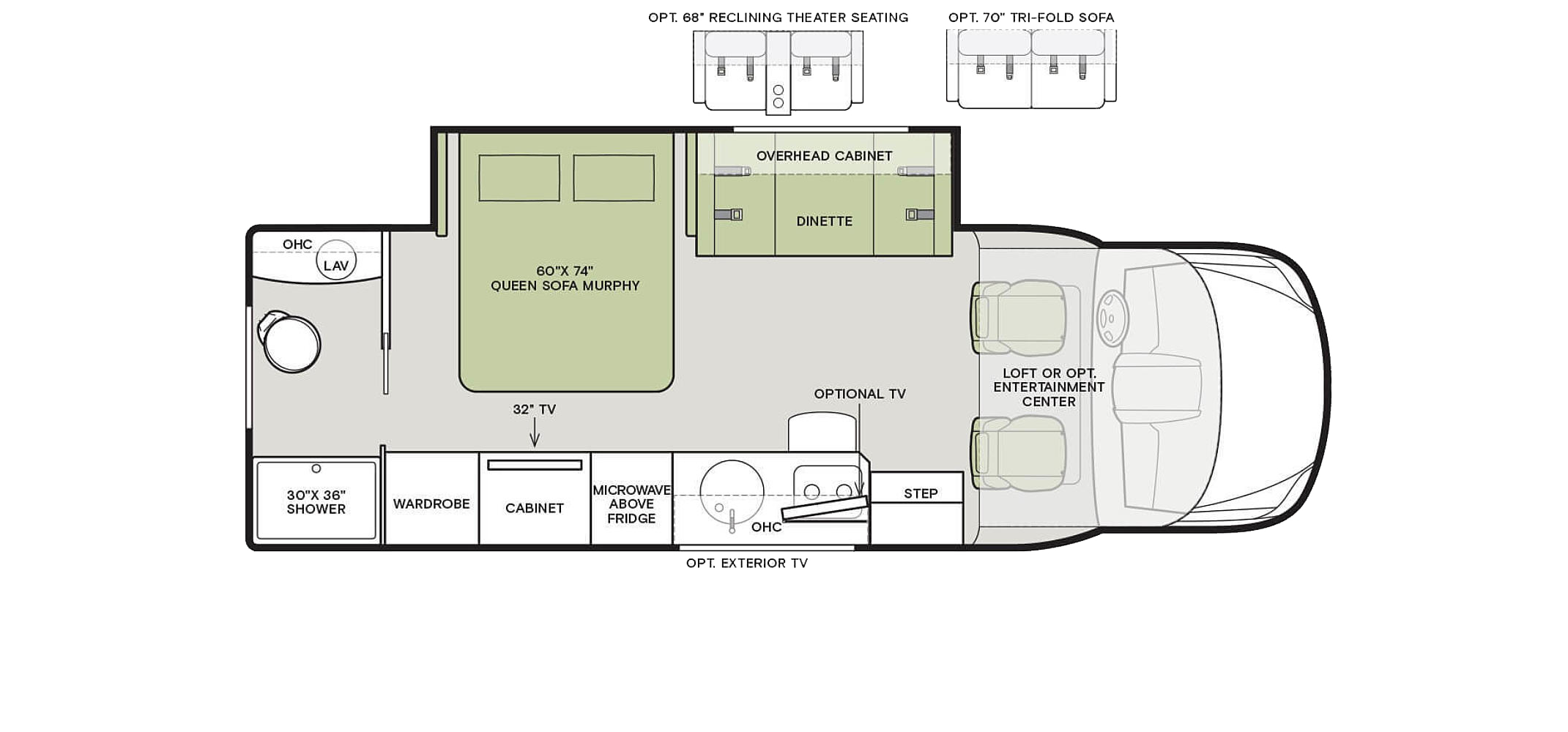 Wayfarer Floor Plan 25 RW