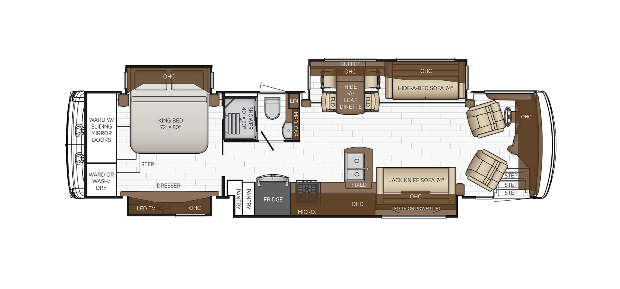 Dutch Star Floor Plan 3717