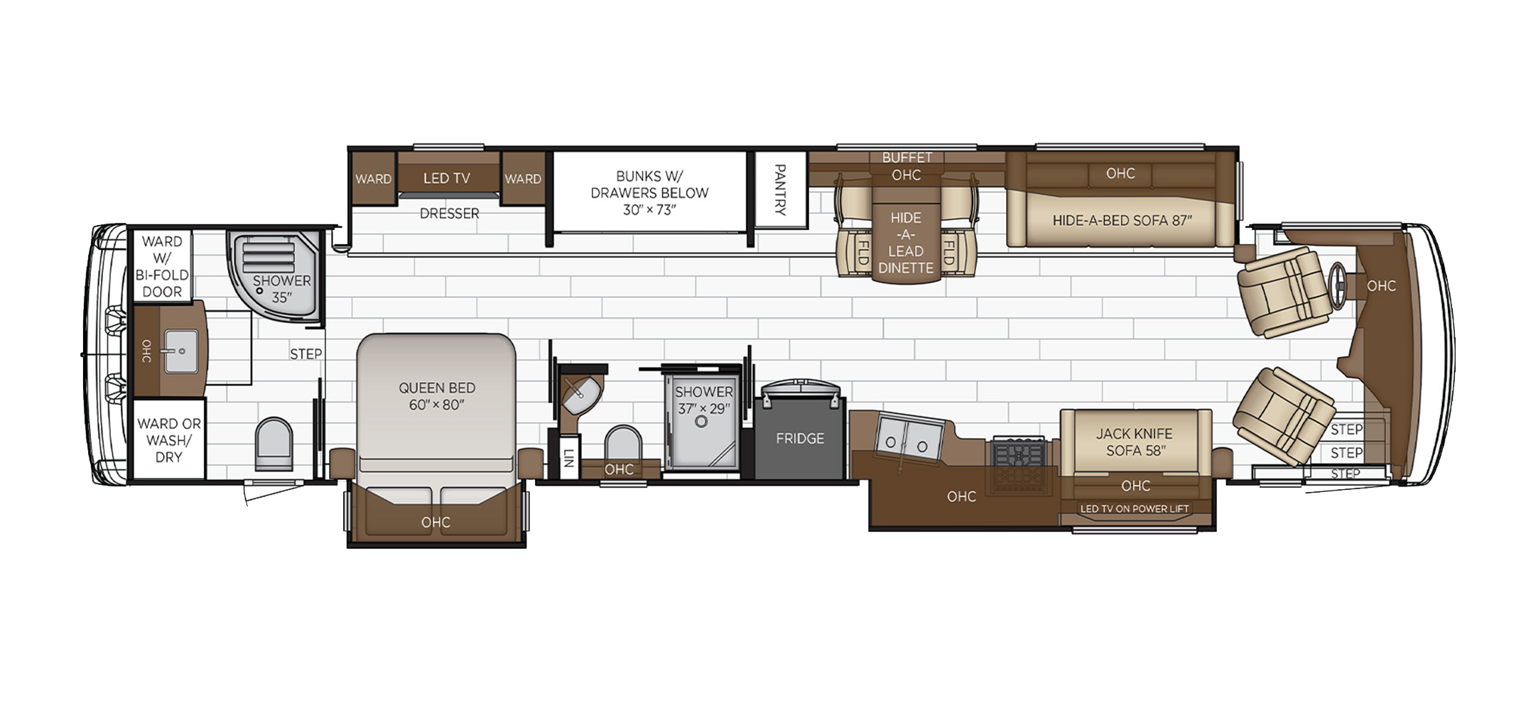 Dutch Star Floor Plan 4310