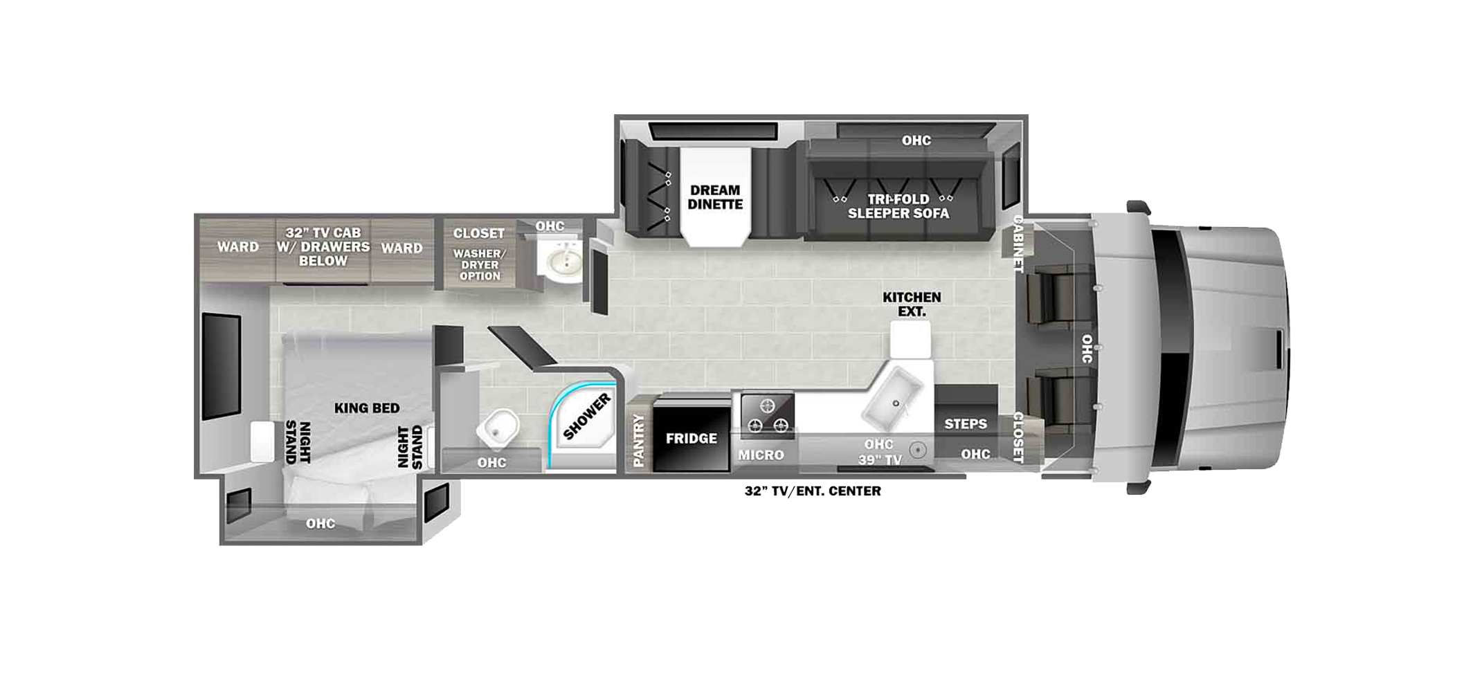 Dynaquest XL 3400KD Floor Plan