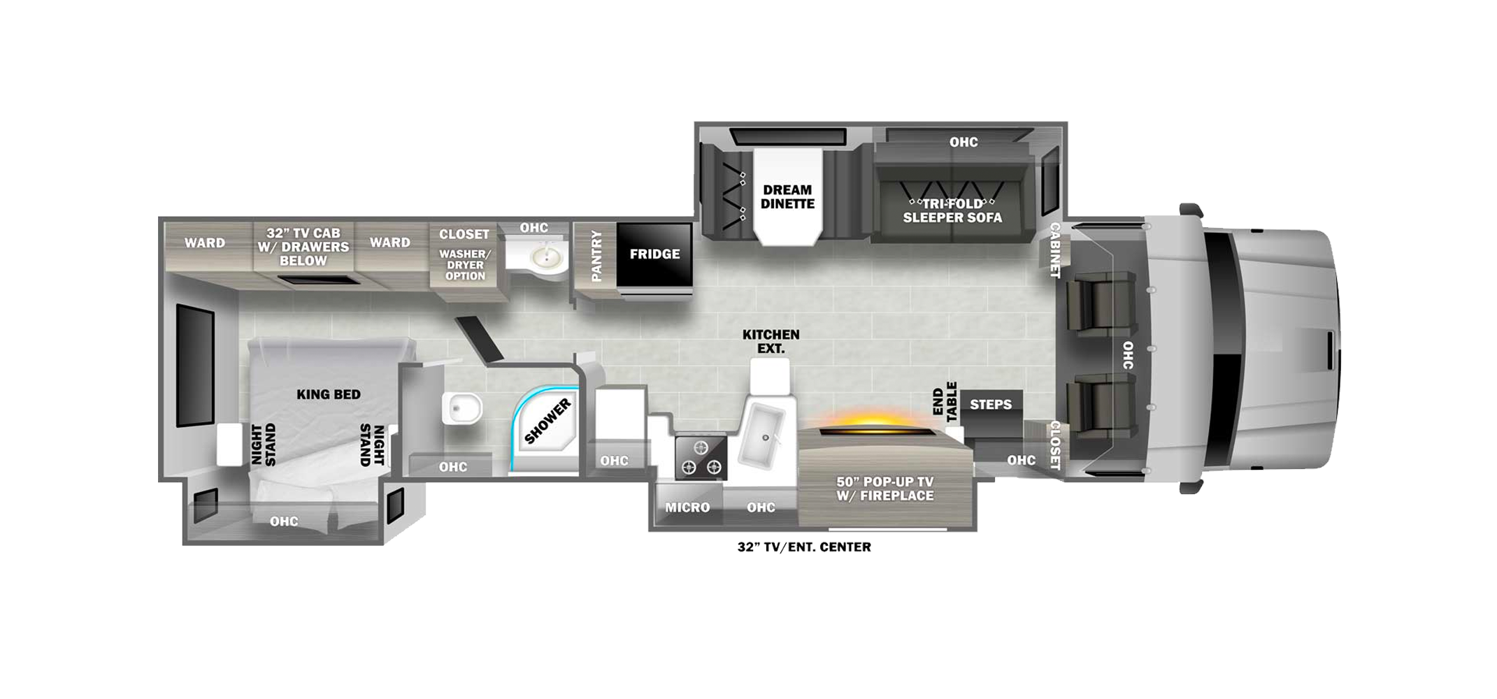 Dynaquest XL 3801TS Floor Plan