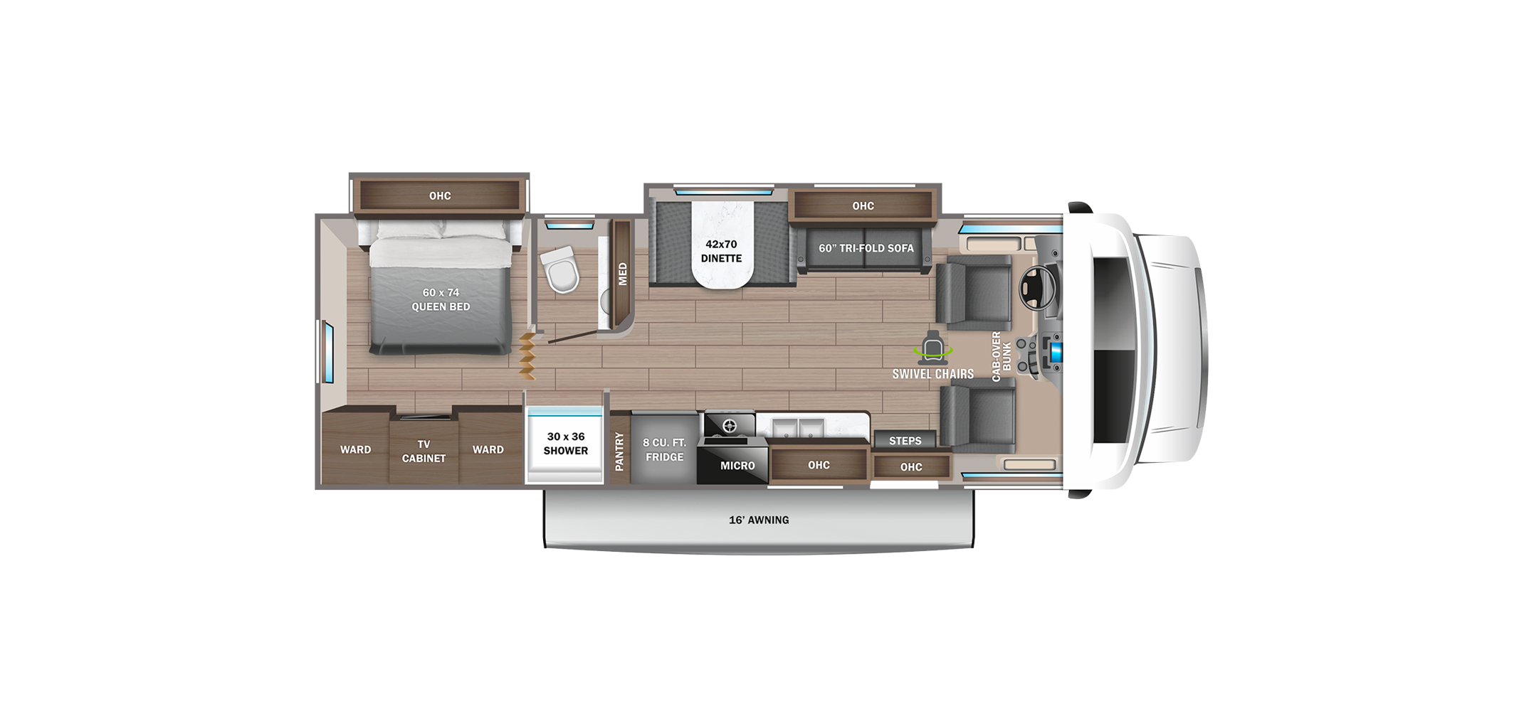 Greyhawk 29MV Floor Plan