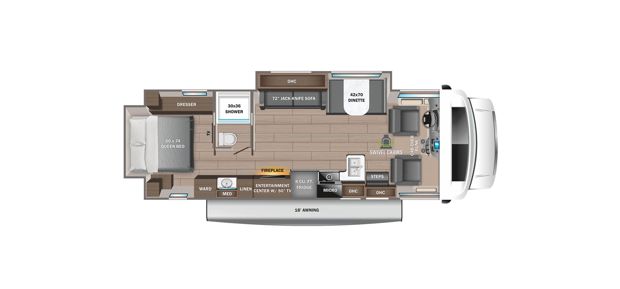 Greyhawk 30Z Floor Plan