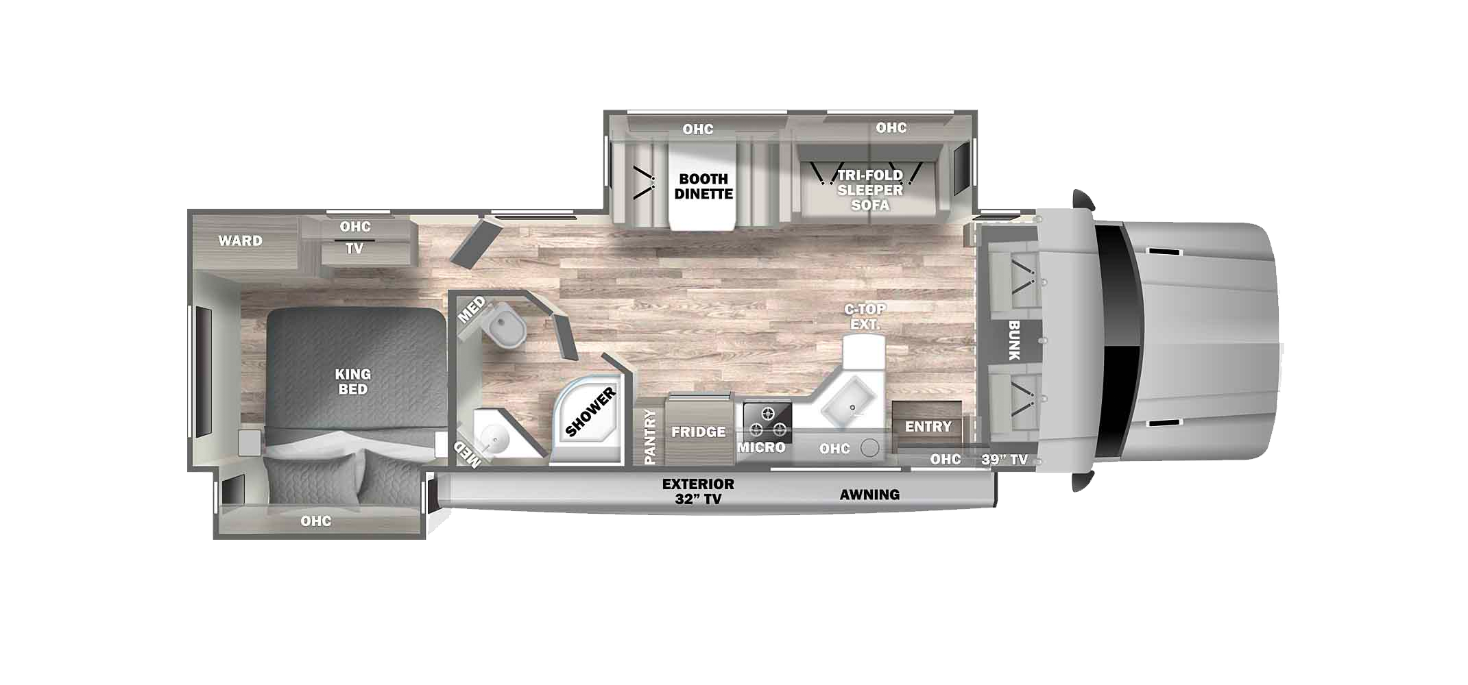 Isata 5 34DS Floor Plan