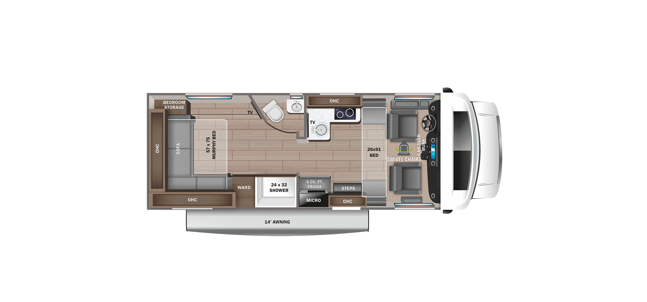 Melbourne Prestige 24HP Floor Plan