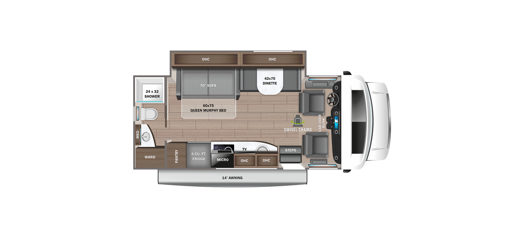 Melbourne Prestige 24RP Floor Plan