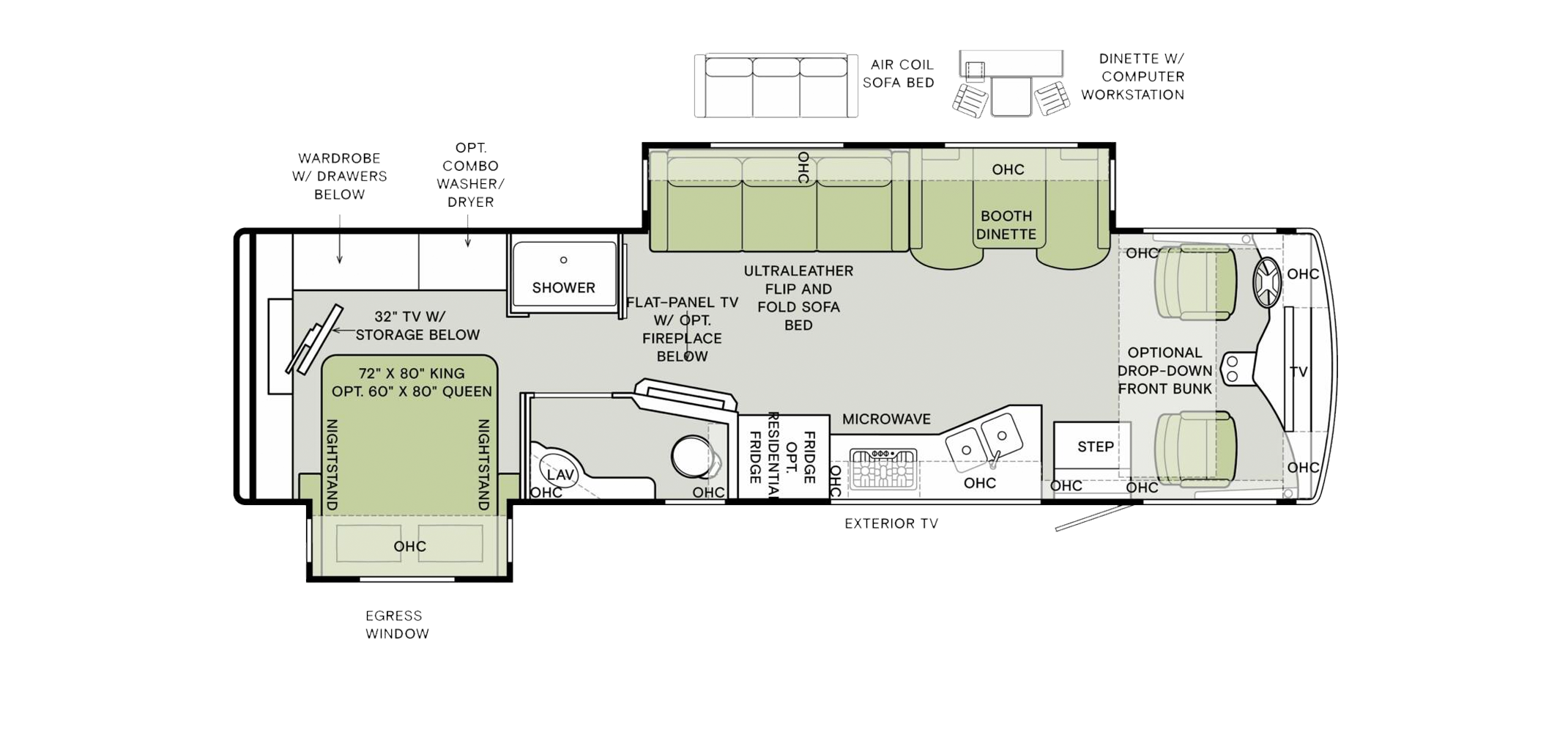 Open Road Floor Plan 32 SA