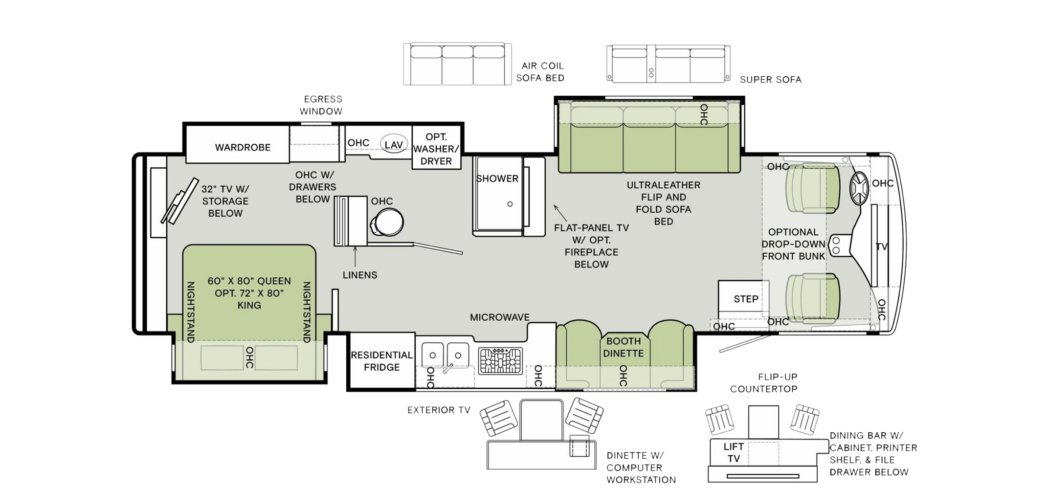 Open Road Floor Plan 34 PA