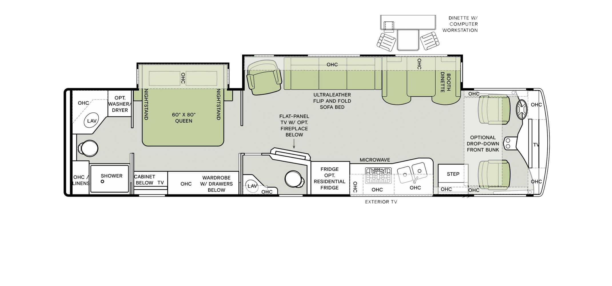 Open Road Floor Plan 36 LA