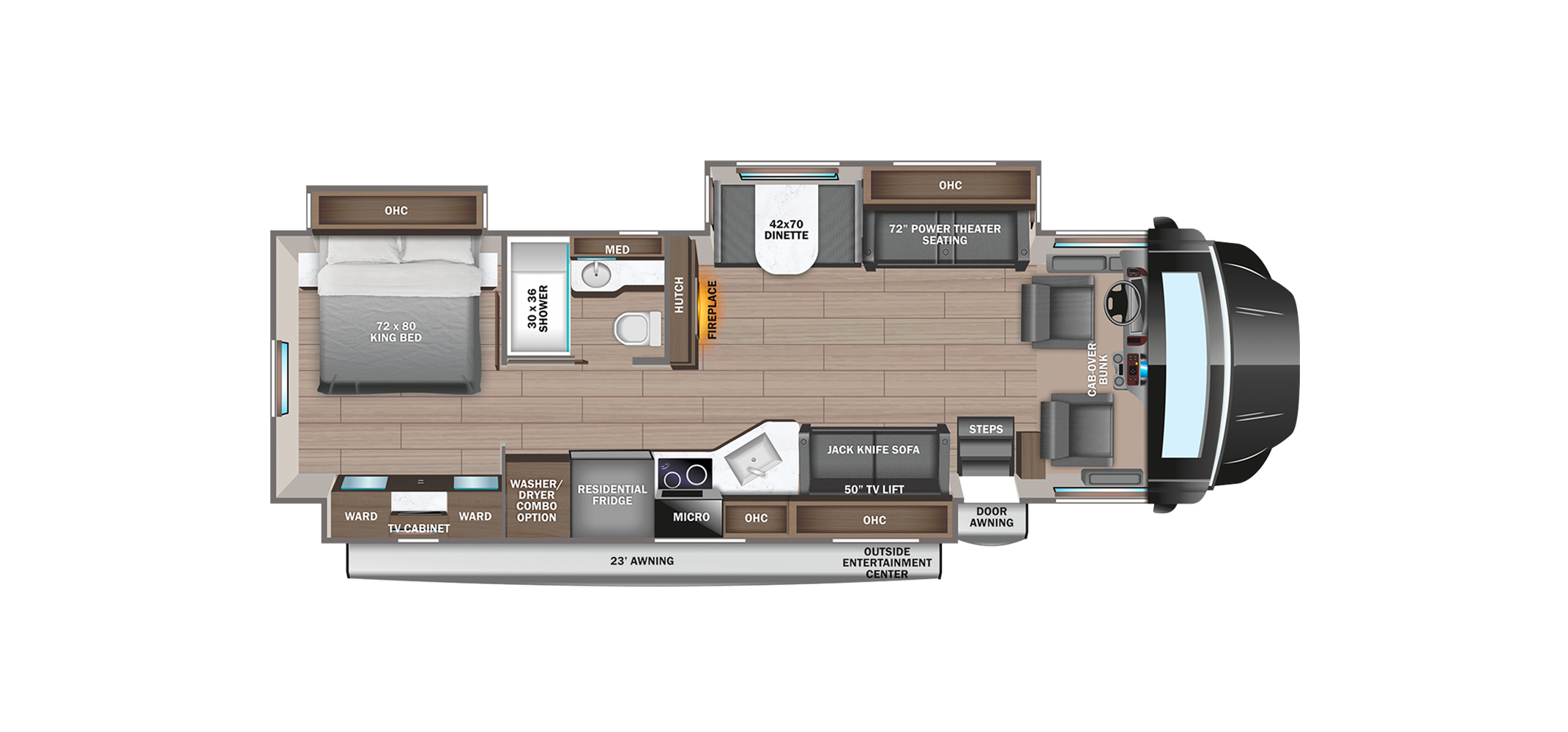 Seneca 37M Floor Plan