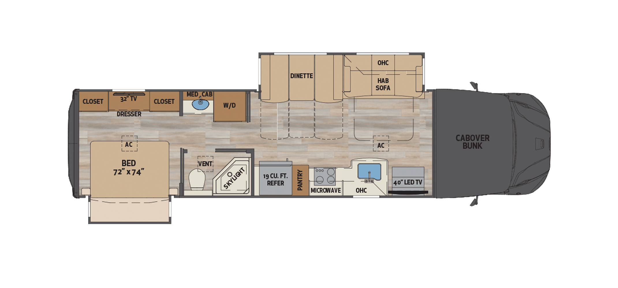 Valencia 38SB Floor Plan