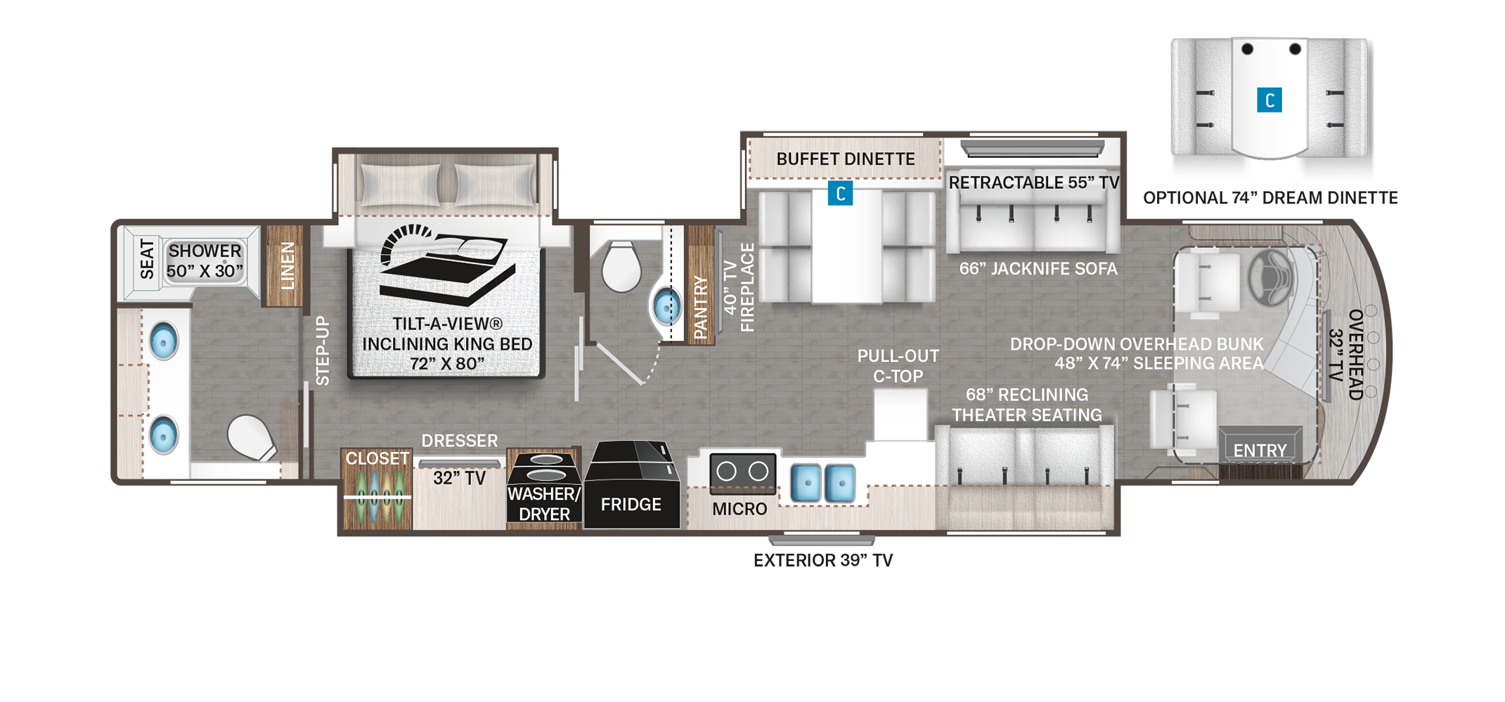 Venetian R40 Floor Plan