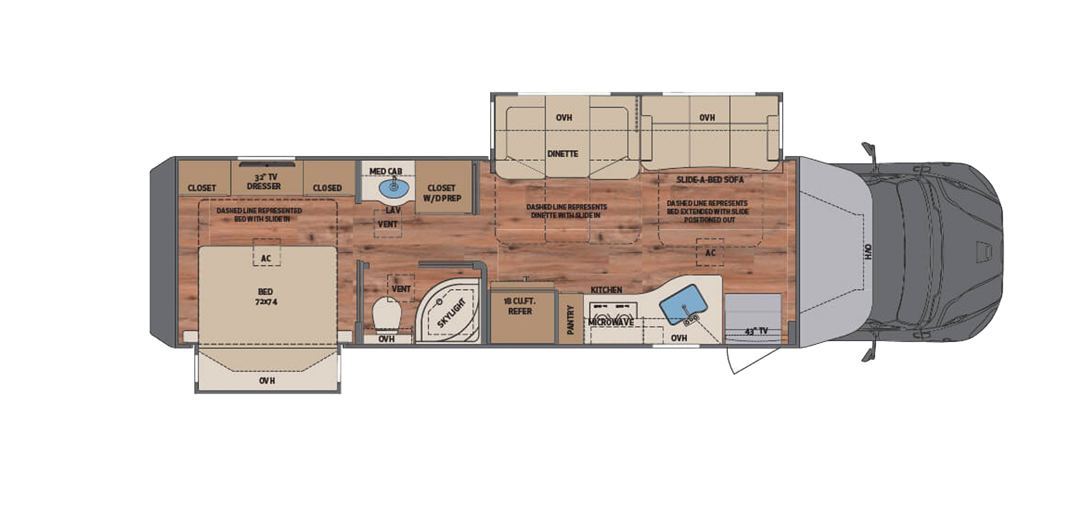 Verona Floor Plan 36VSB