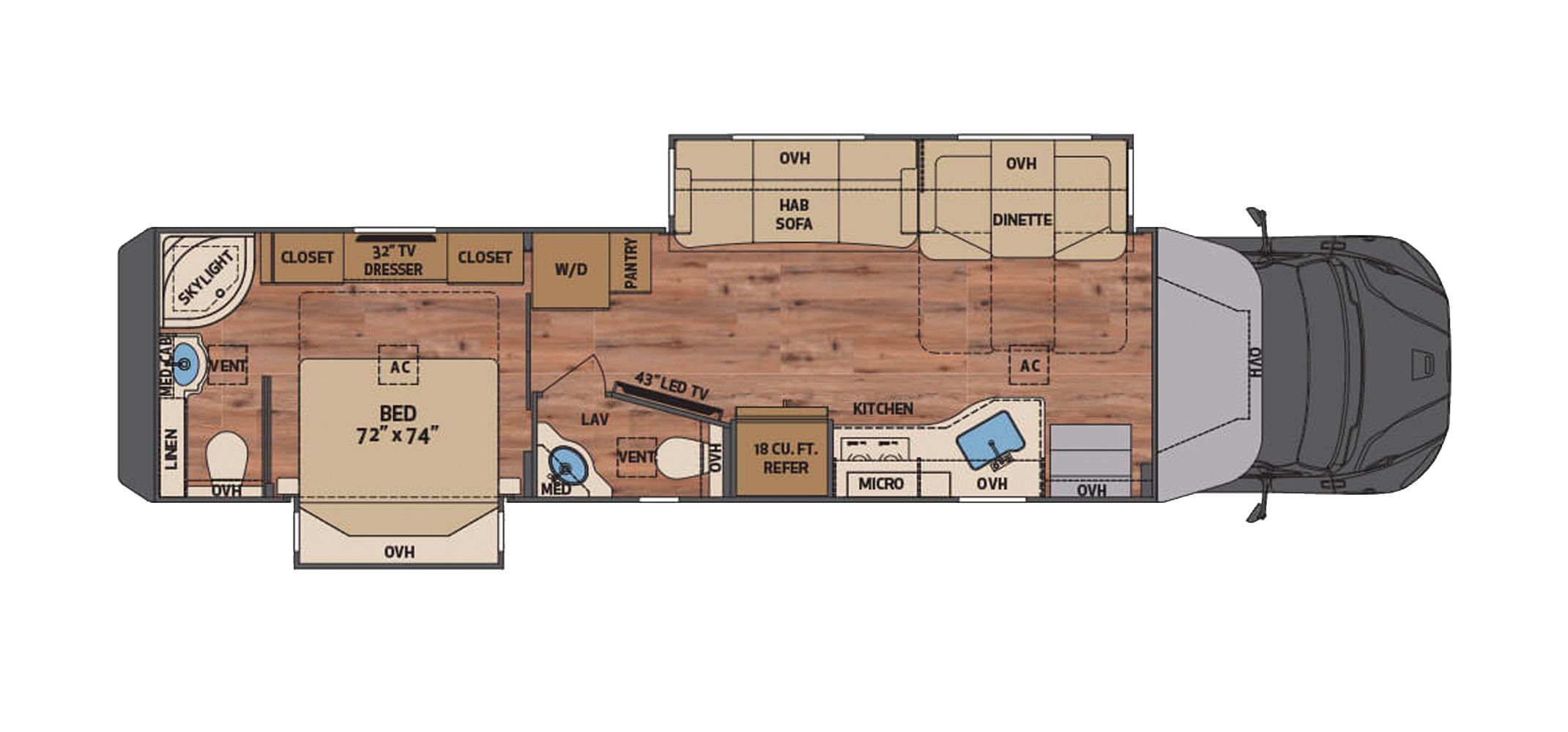 Verona Floor Plan 40VRB