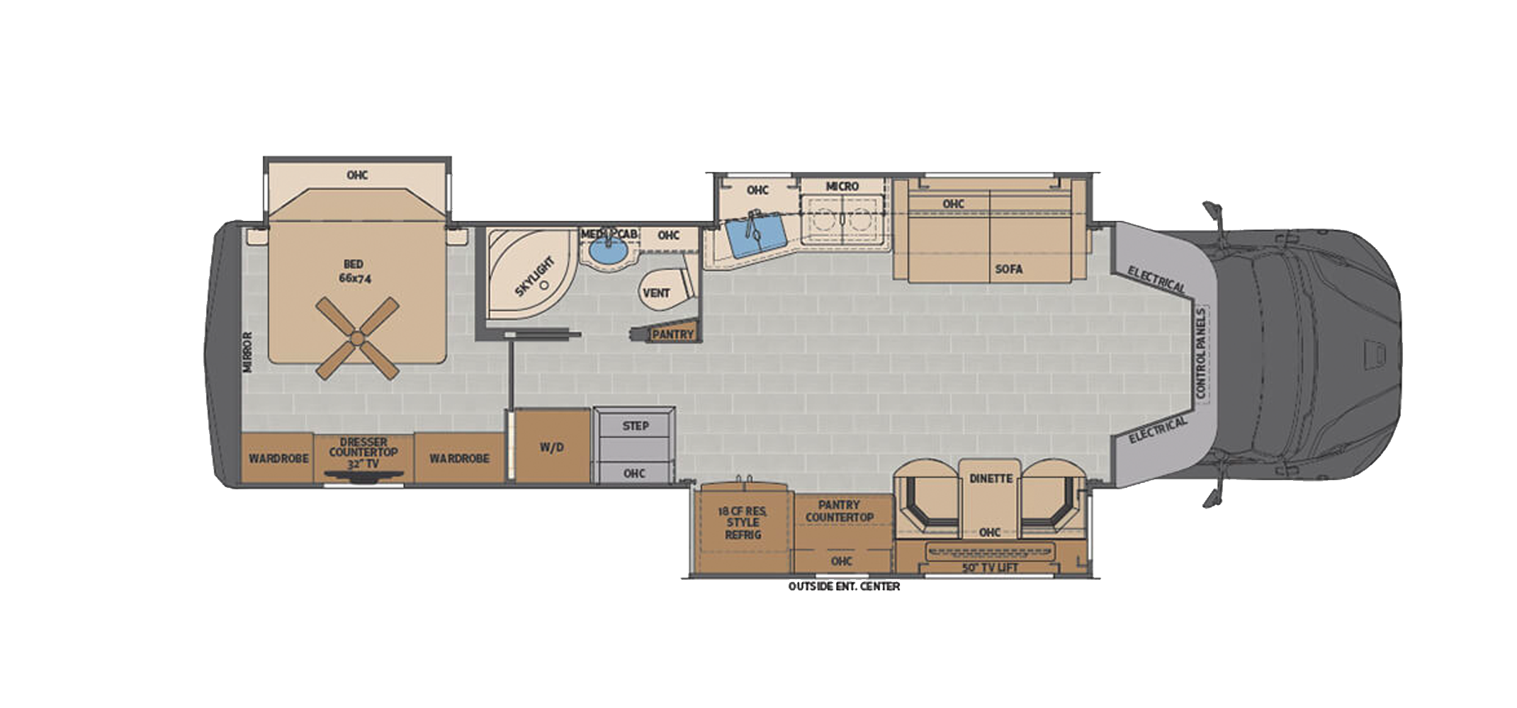 Verona LE 37LMB Floor Plan