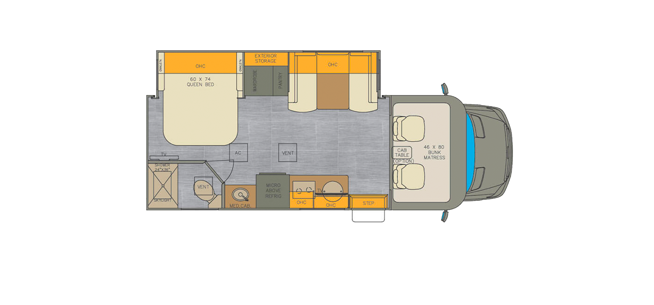Vienna 25FWC Floor Plan