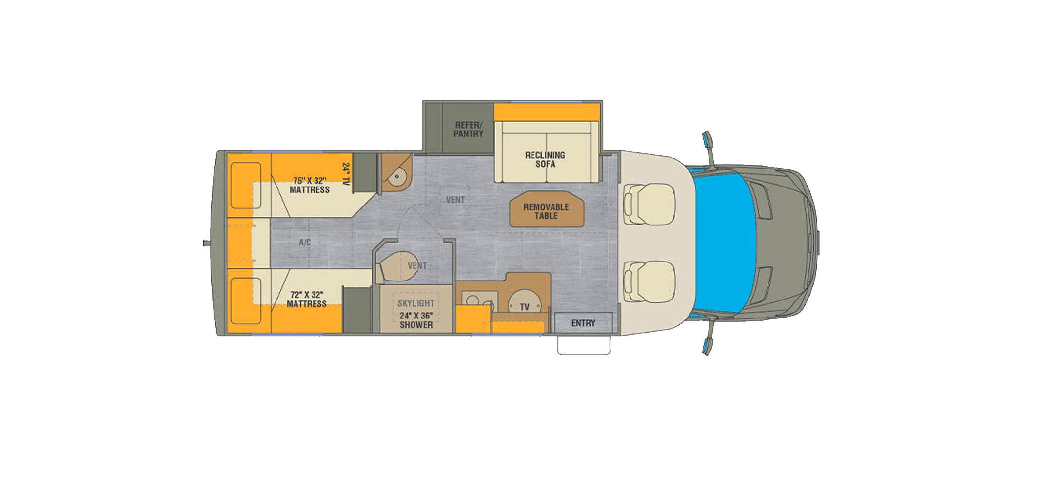 Vienna 25TBN Floor Plan