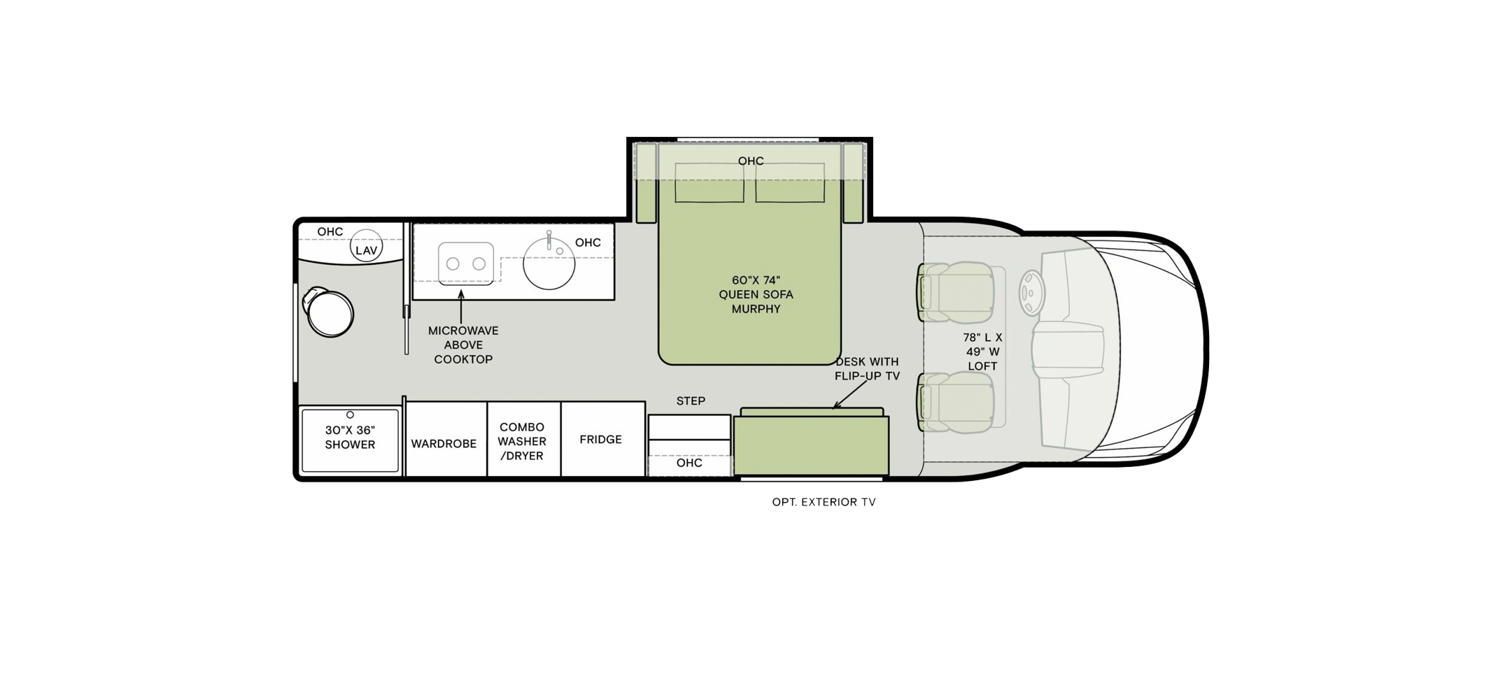 Wayfarer Floor Plan 25 JW