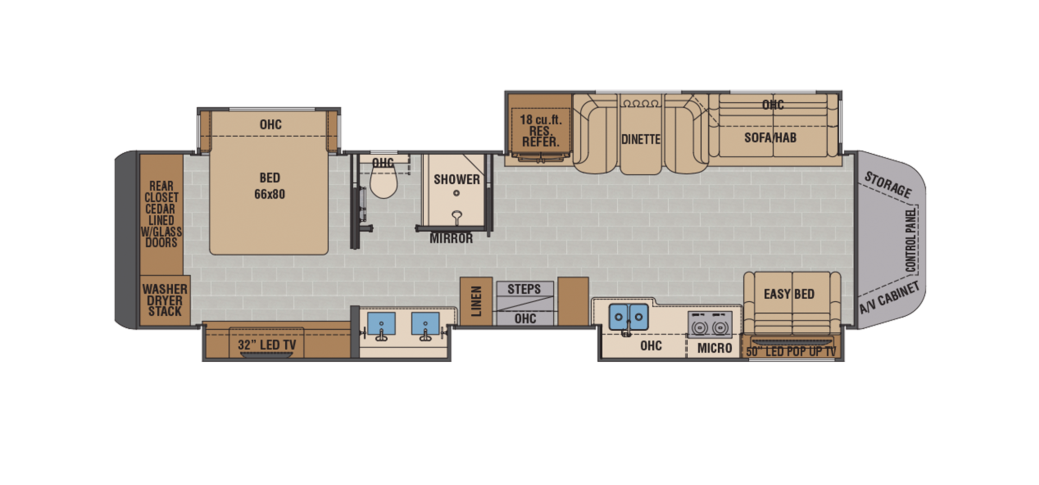 XL X45QS Floor Plan