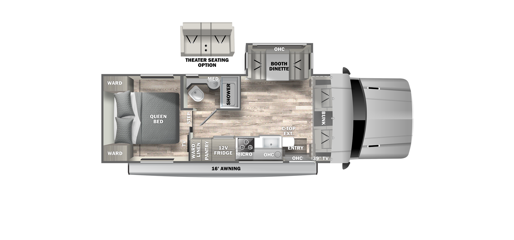 Isata 5 28SS Floor Plan